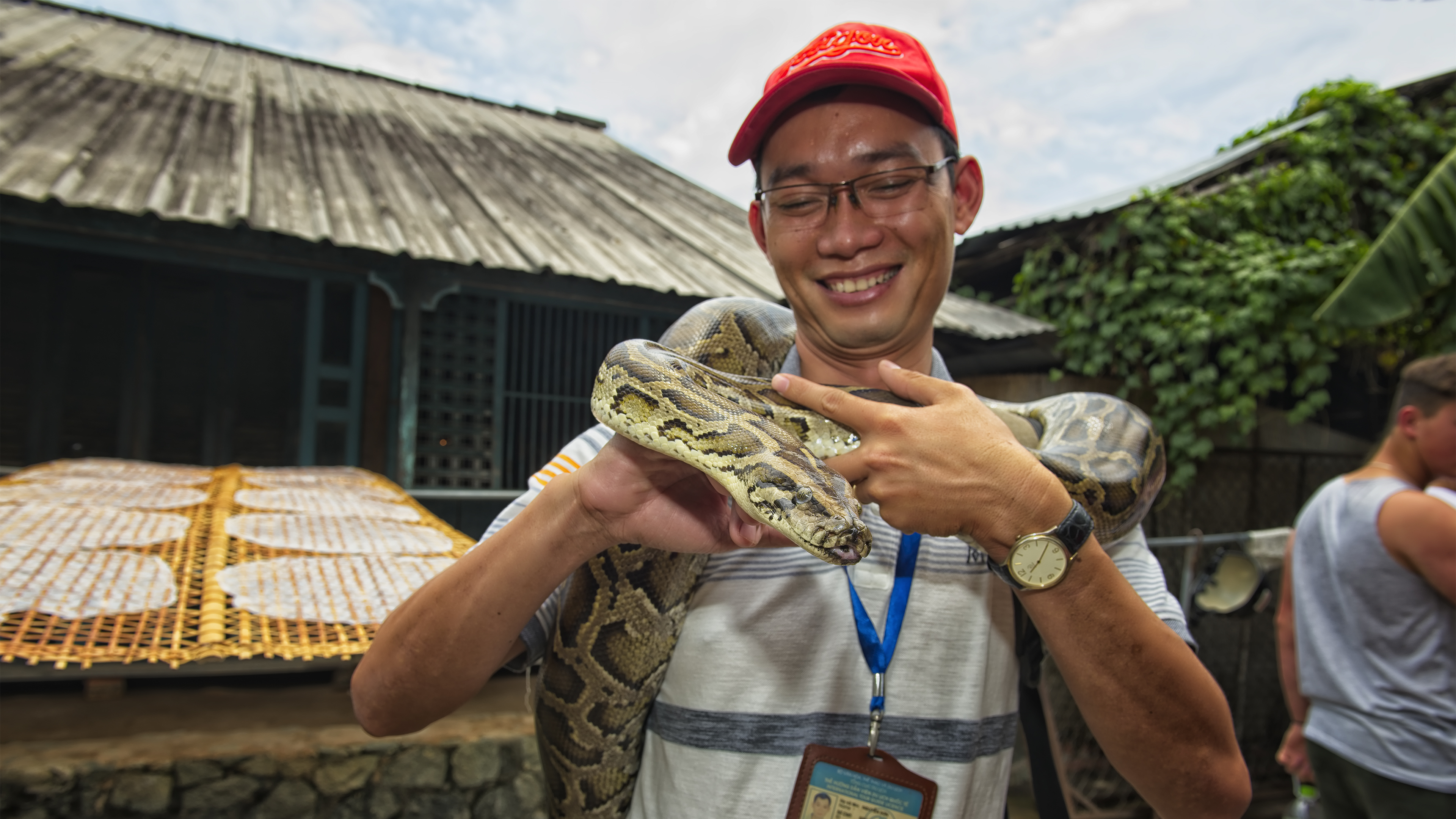 Our Guide, Don, with a new friend