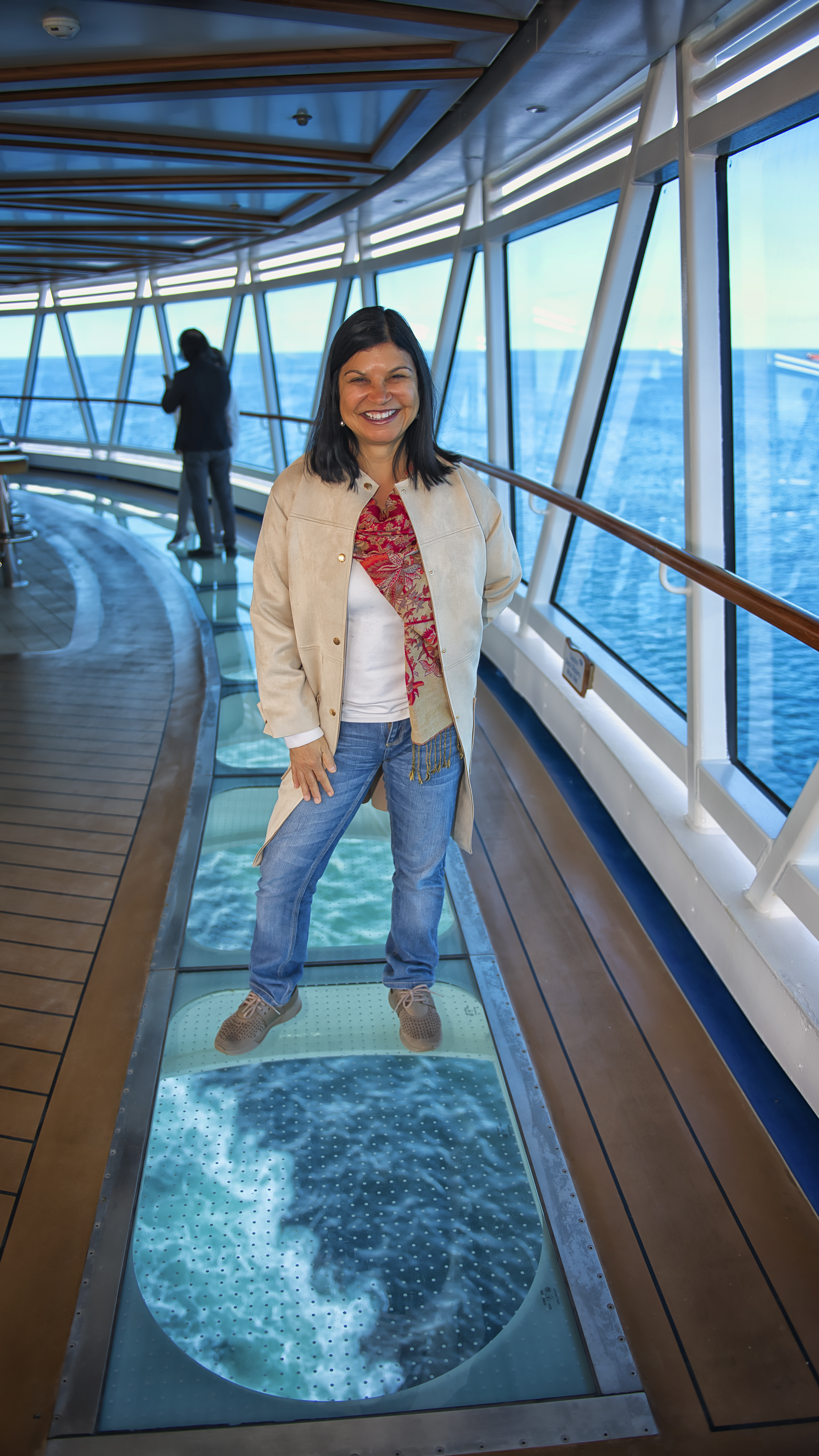 My Sea Princess on the sky walk