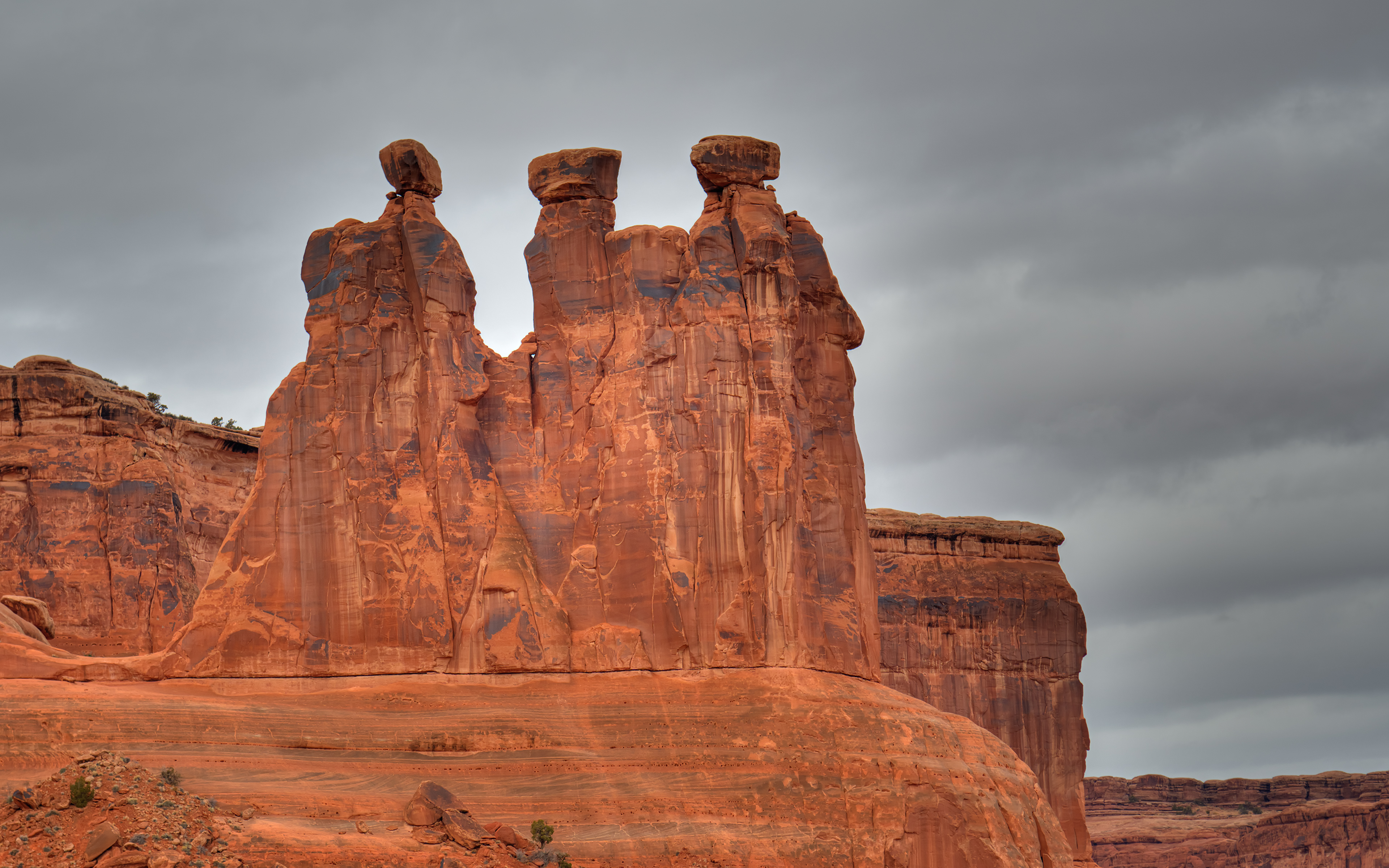 Three Gossips in Canyonlands NP