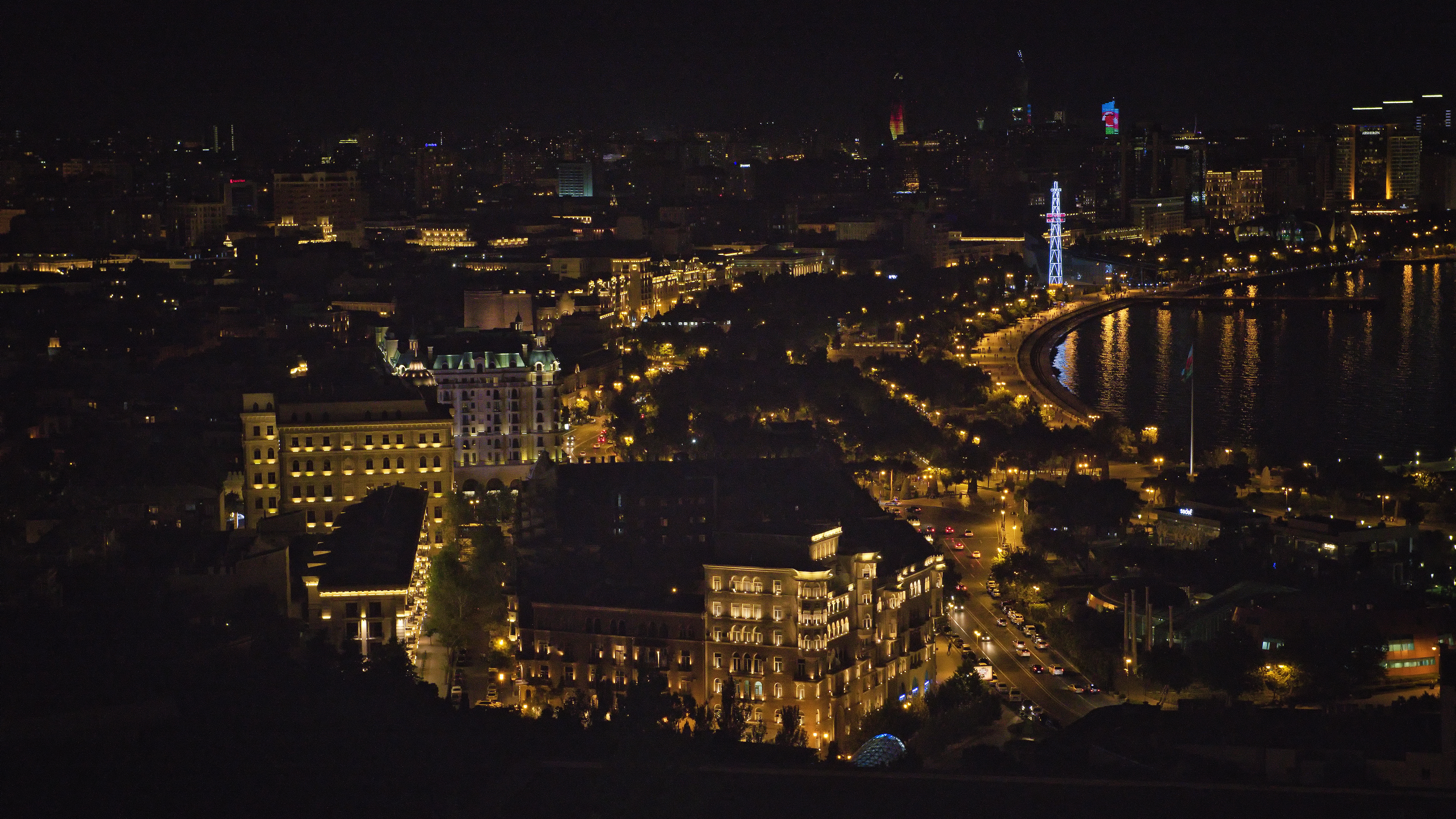 Azerbaijan Baku Night