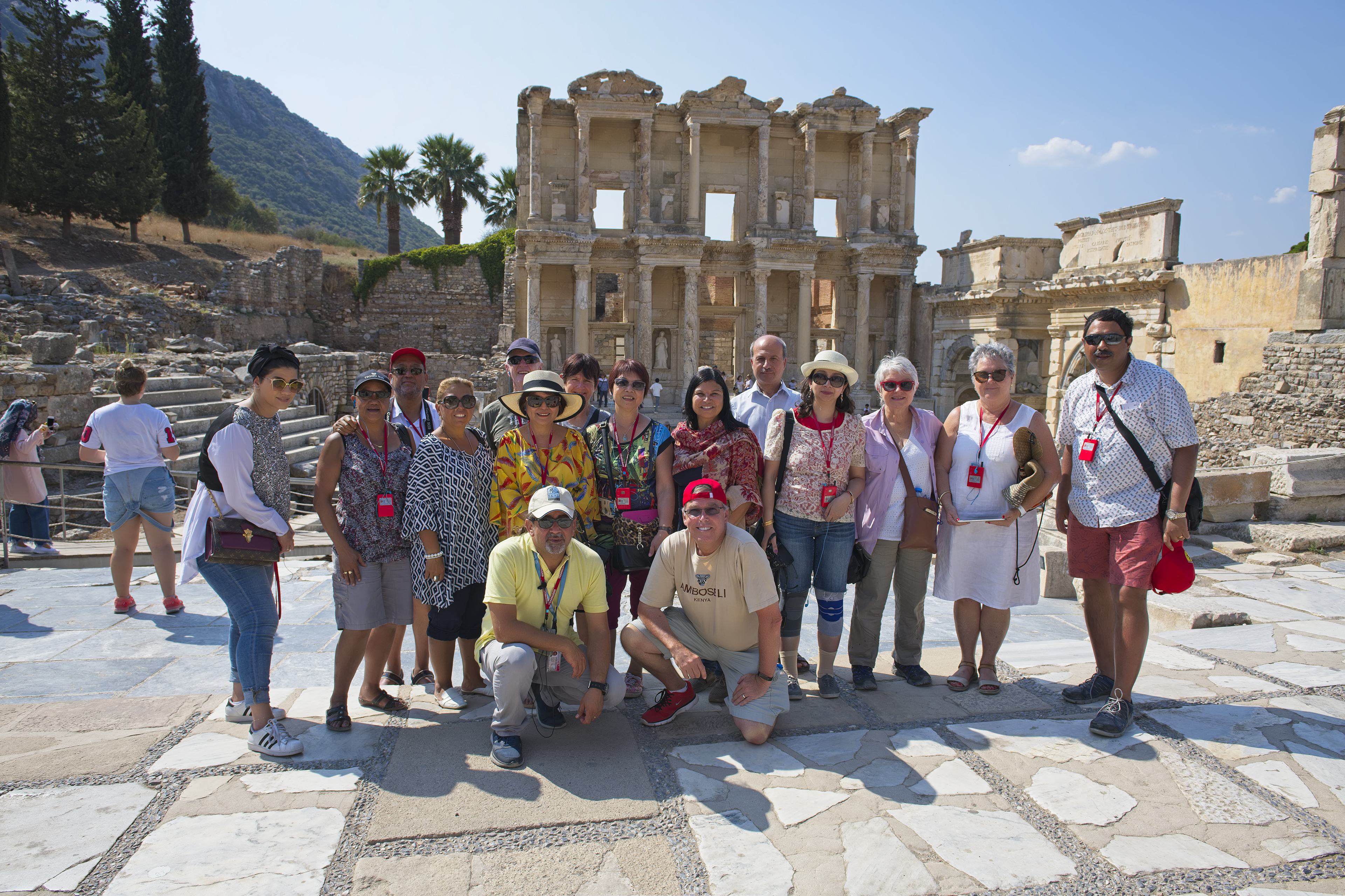 Group at Celsus Library