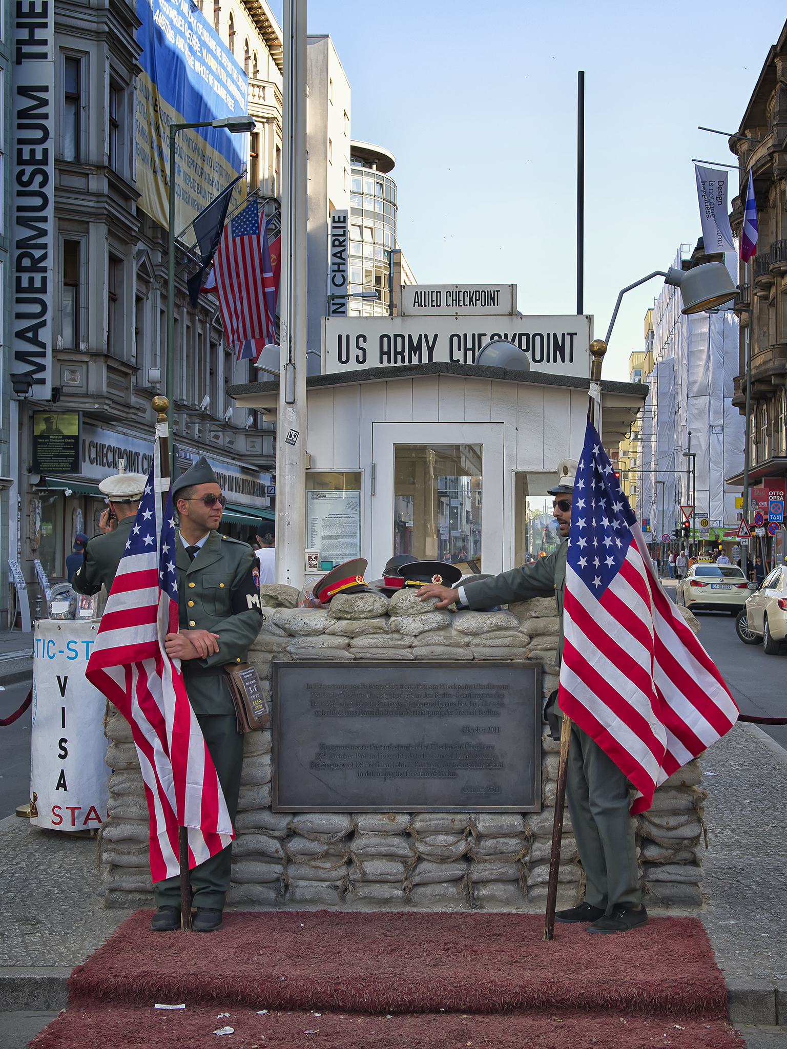 Check Point Charlie in Berlin