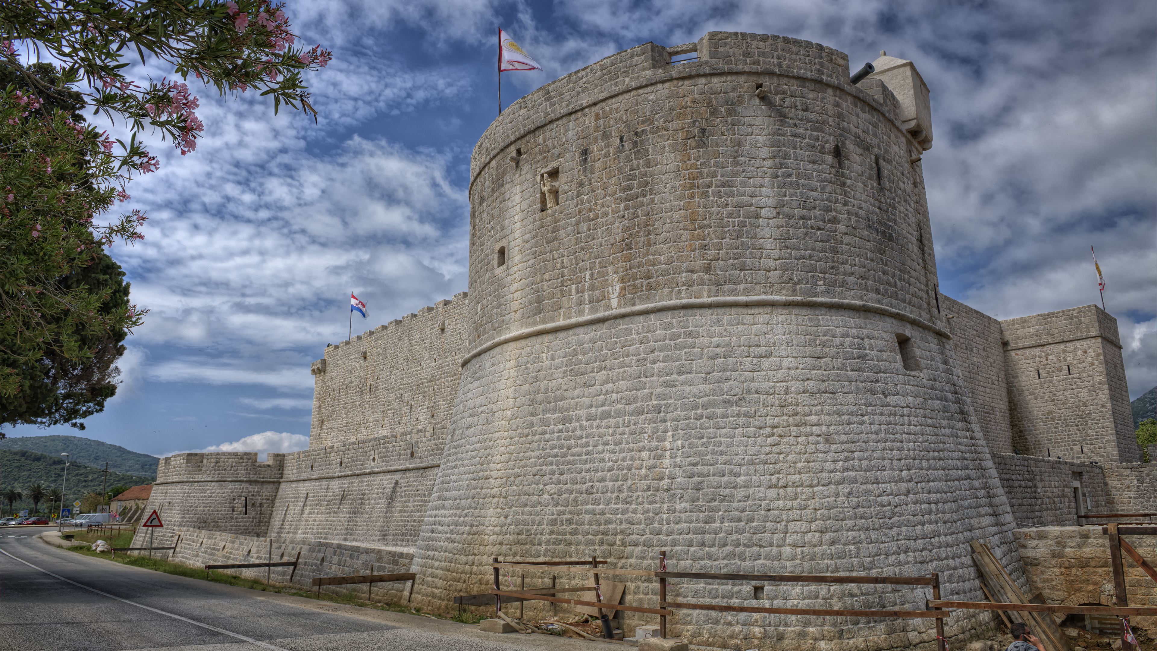Walls of Ston in Croatia