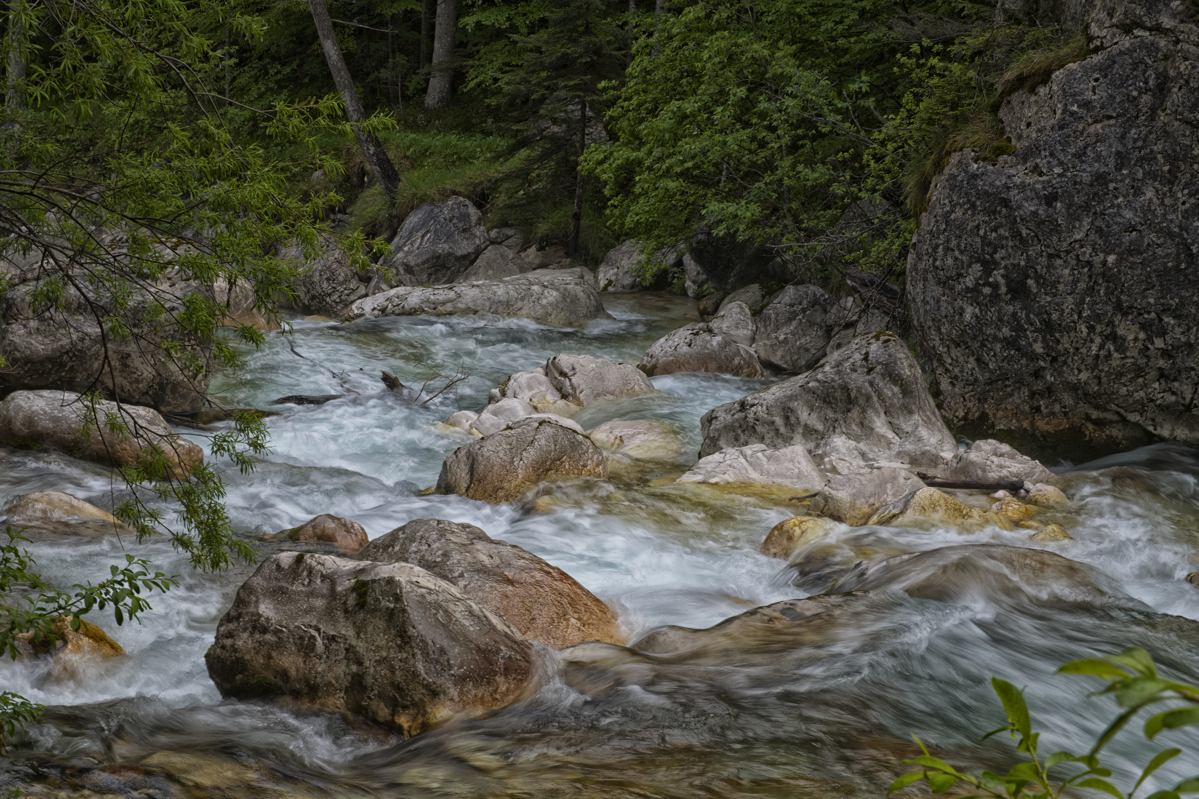 Soca River in Slovenia