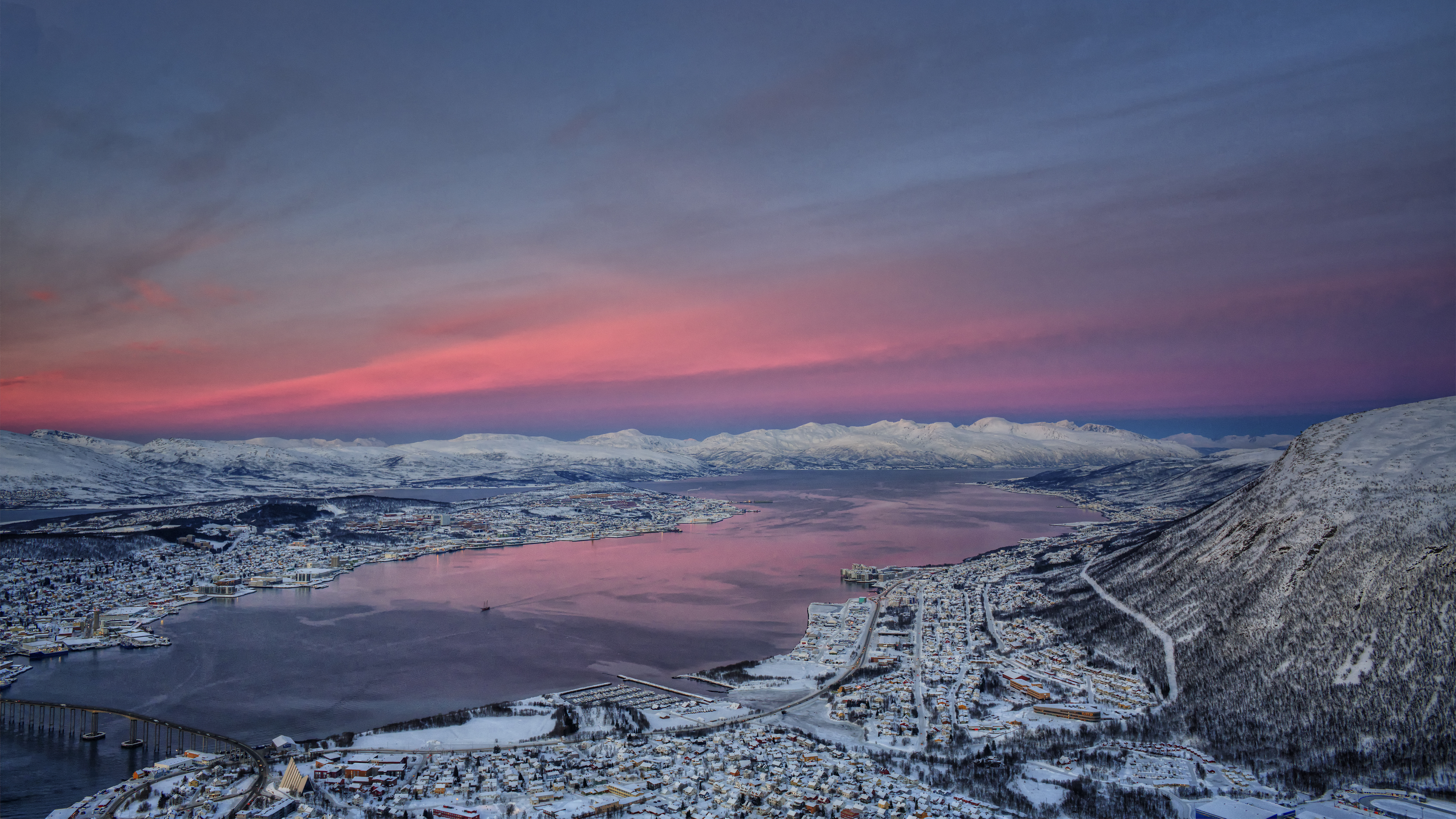 Tromso from the CableWay