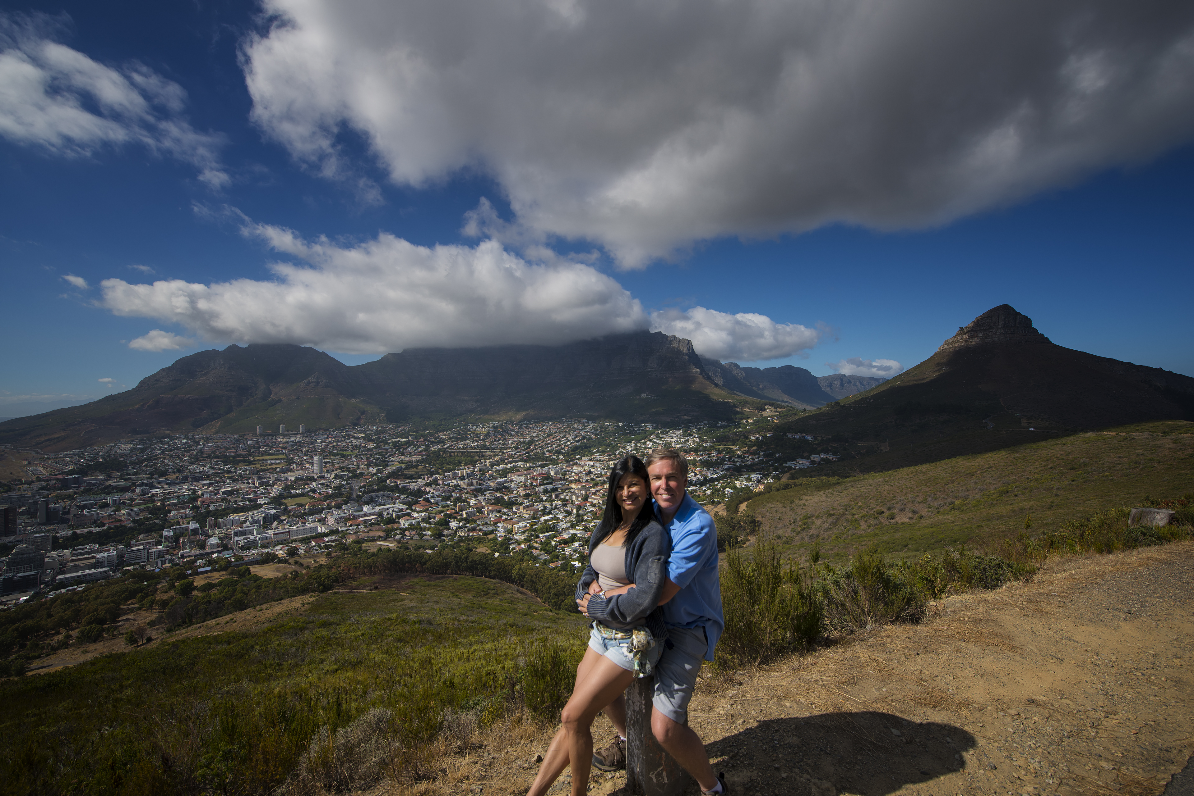 On Signal Hill. What a view
