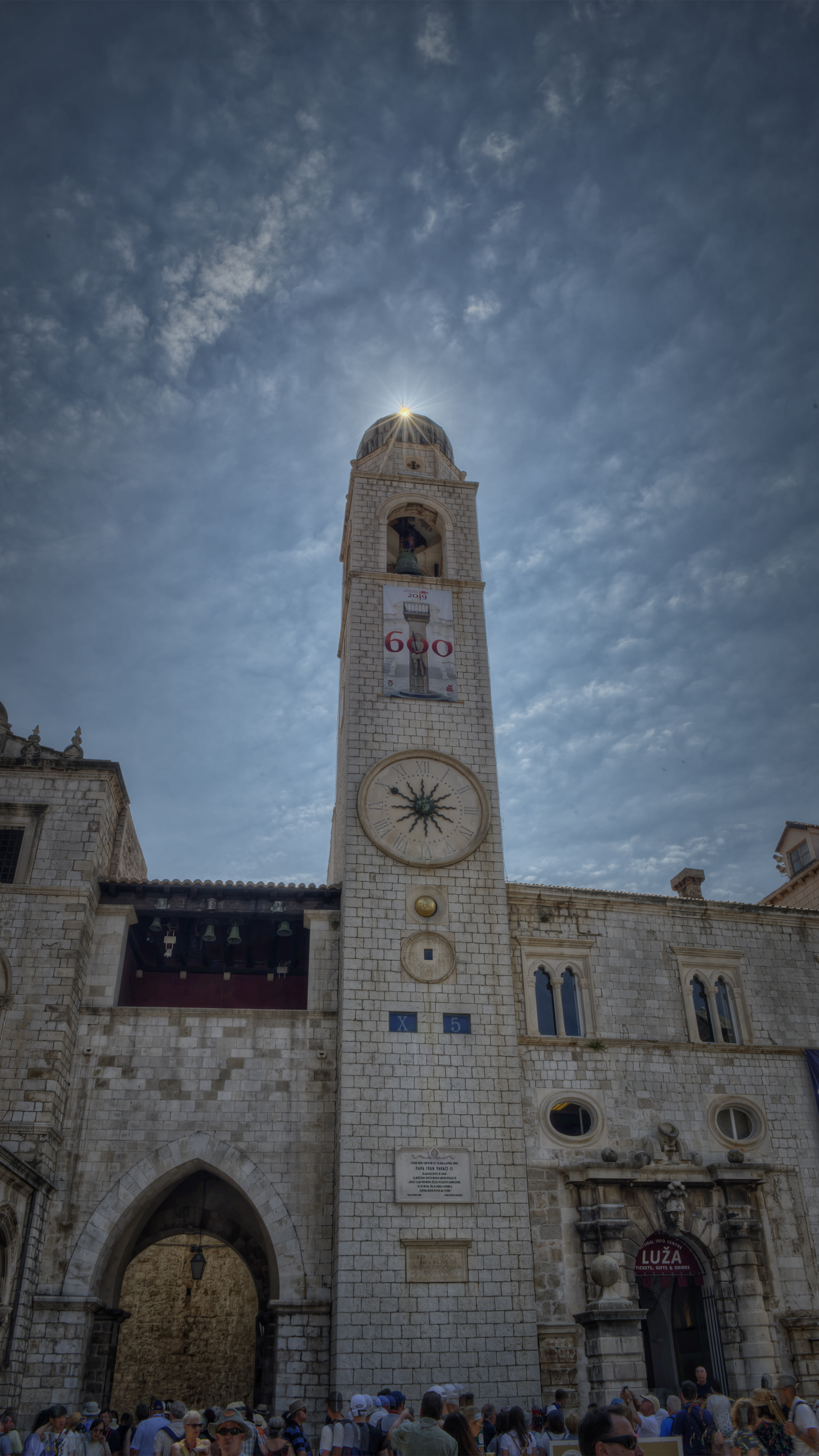 Inside Old Town in Dubrovnik