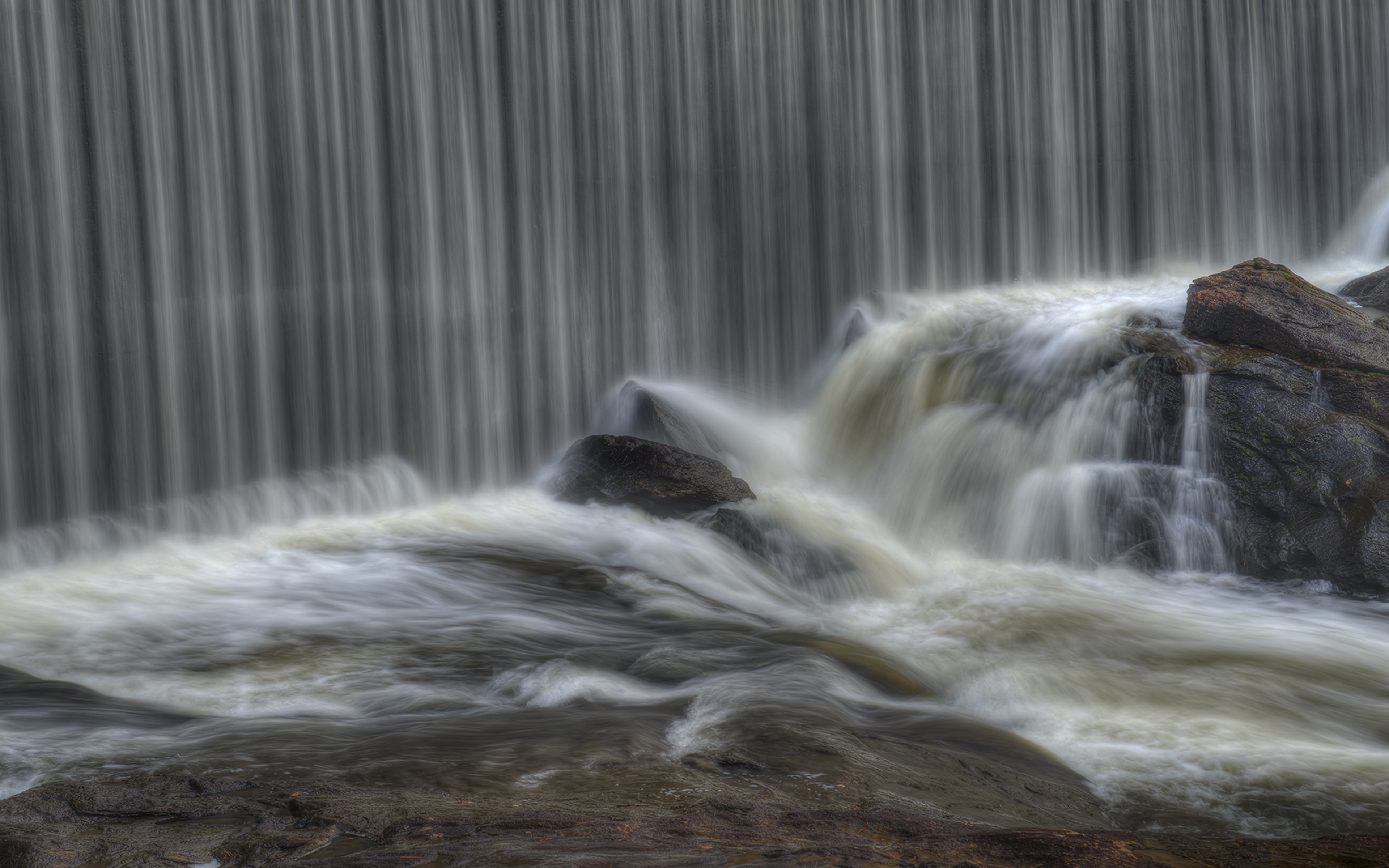 Rocks at the Base of the Falls