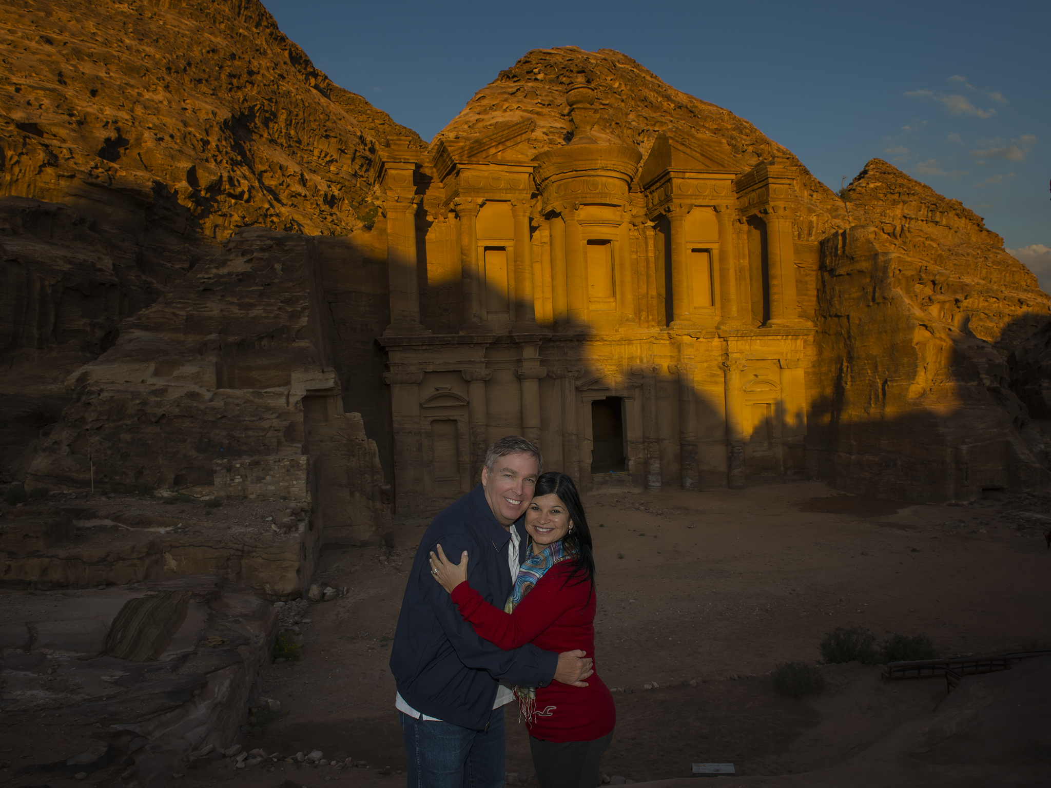 Sunset on the Monastery