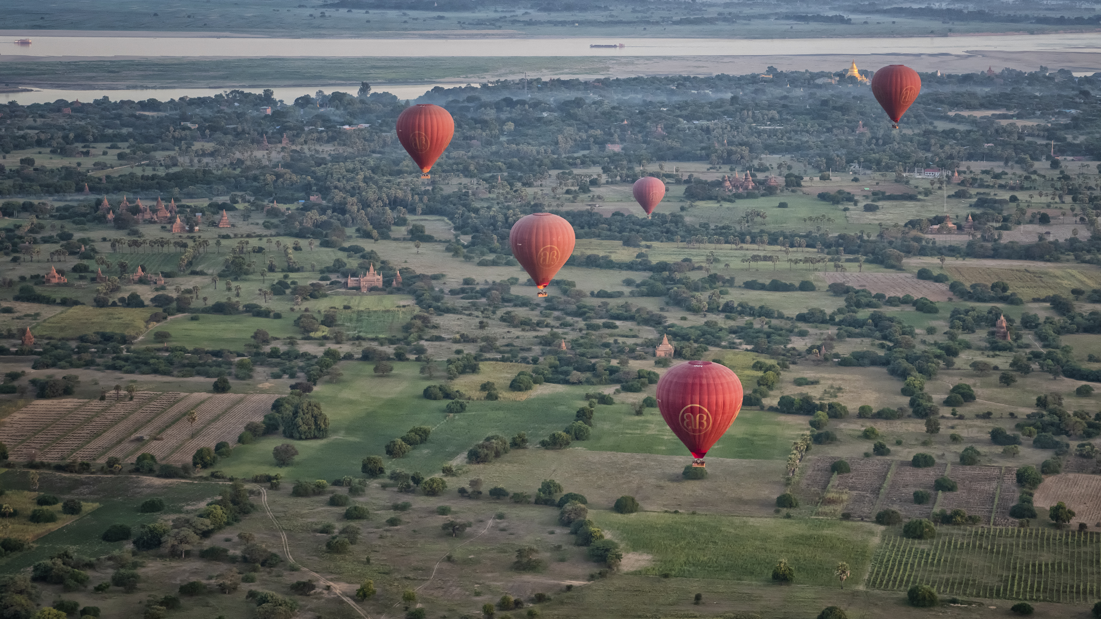 Balloons Over Bagan