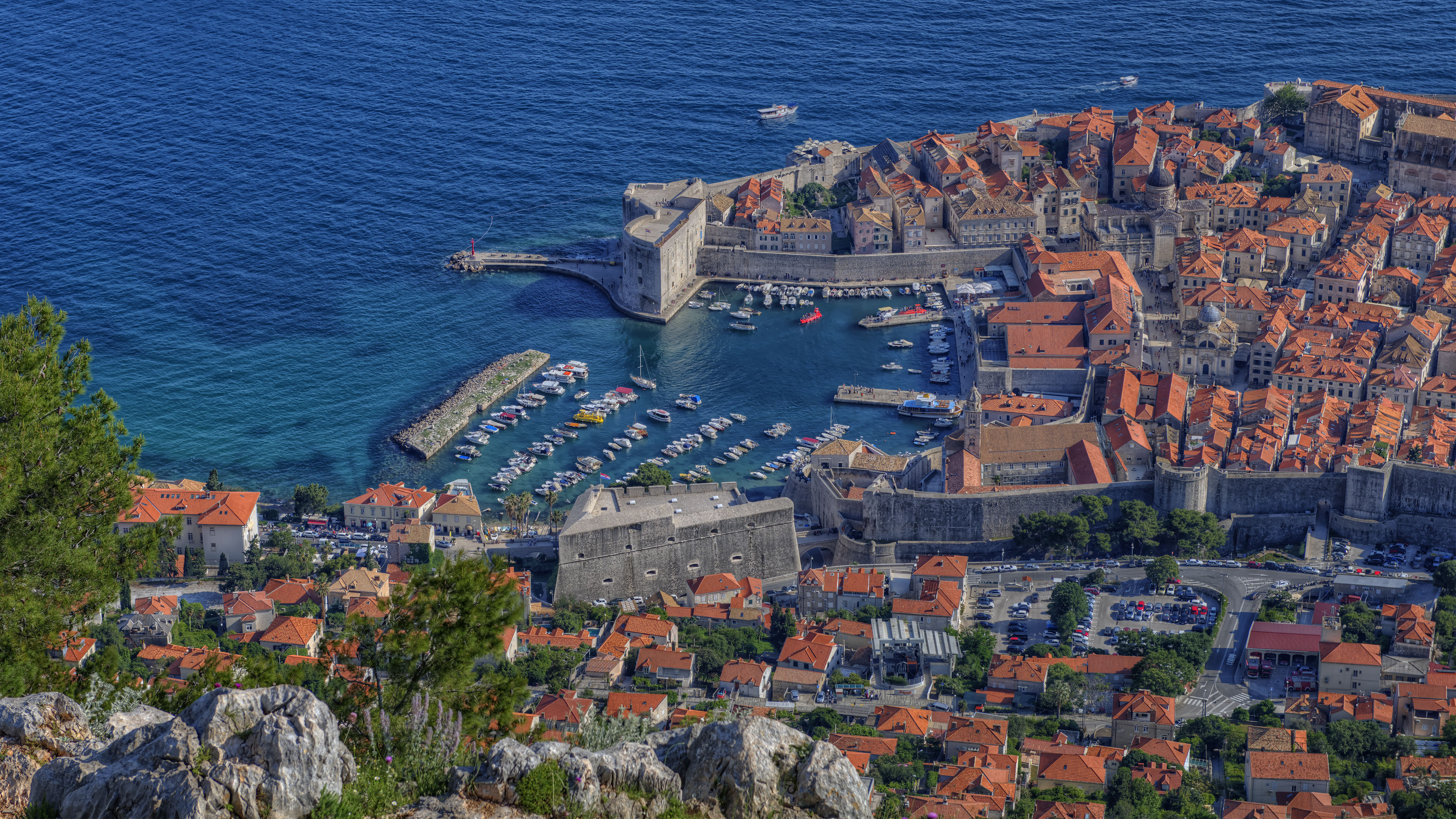 Highest viewpoint of Dubrovnik