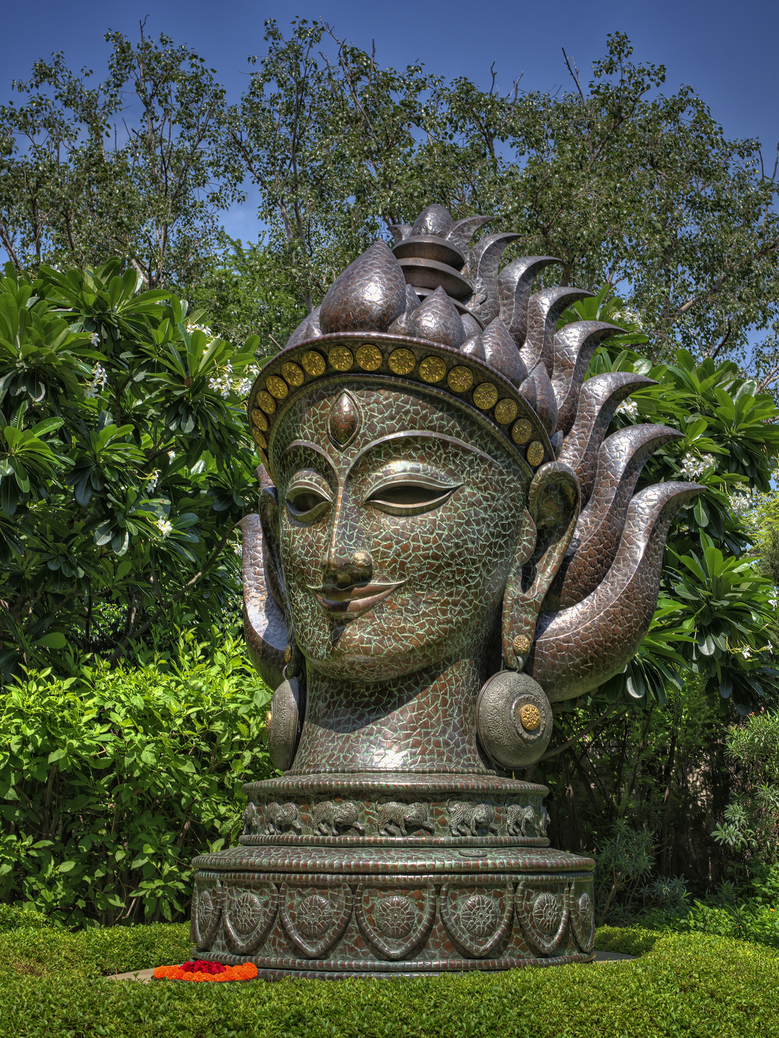 Back of the Leela Palace