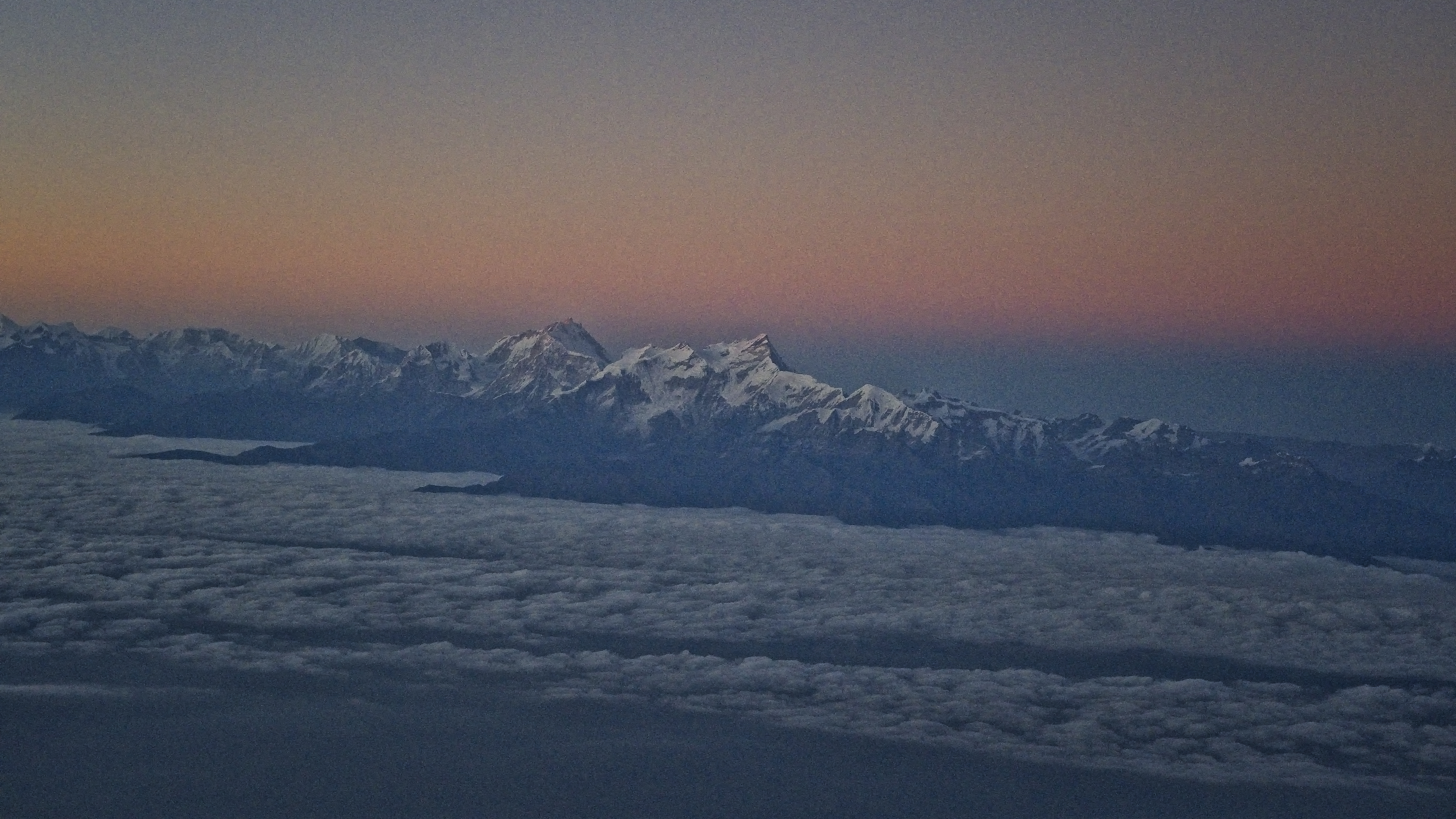 Flying down the Himalayas