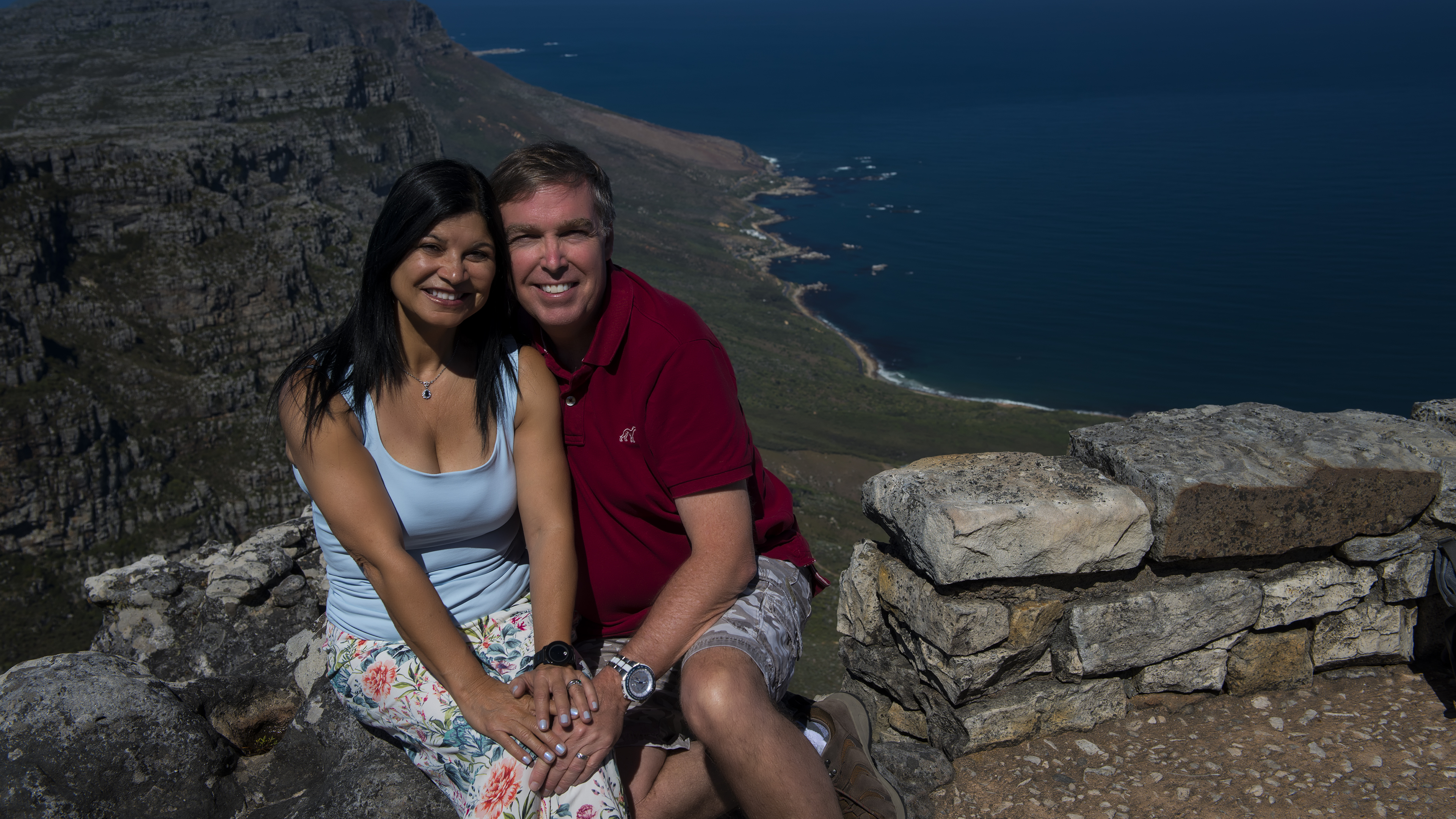 View from the top of Table Mountain