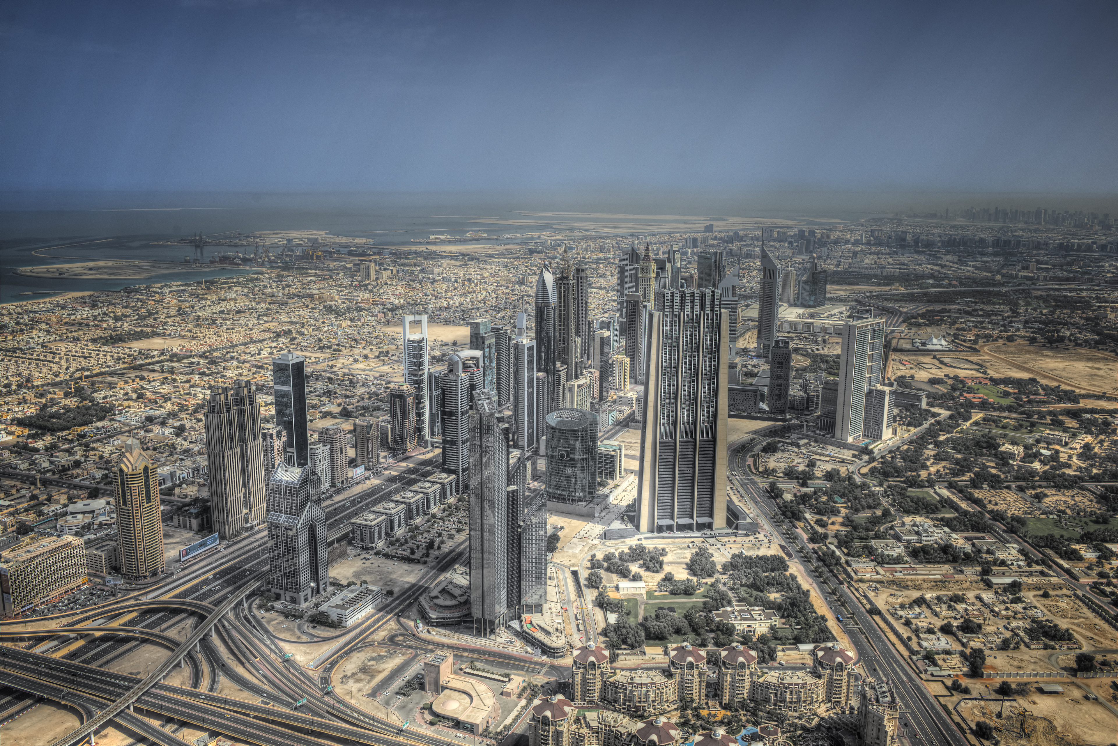 View from Burj Khalifa