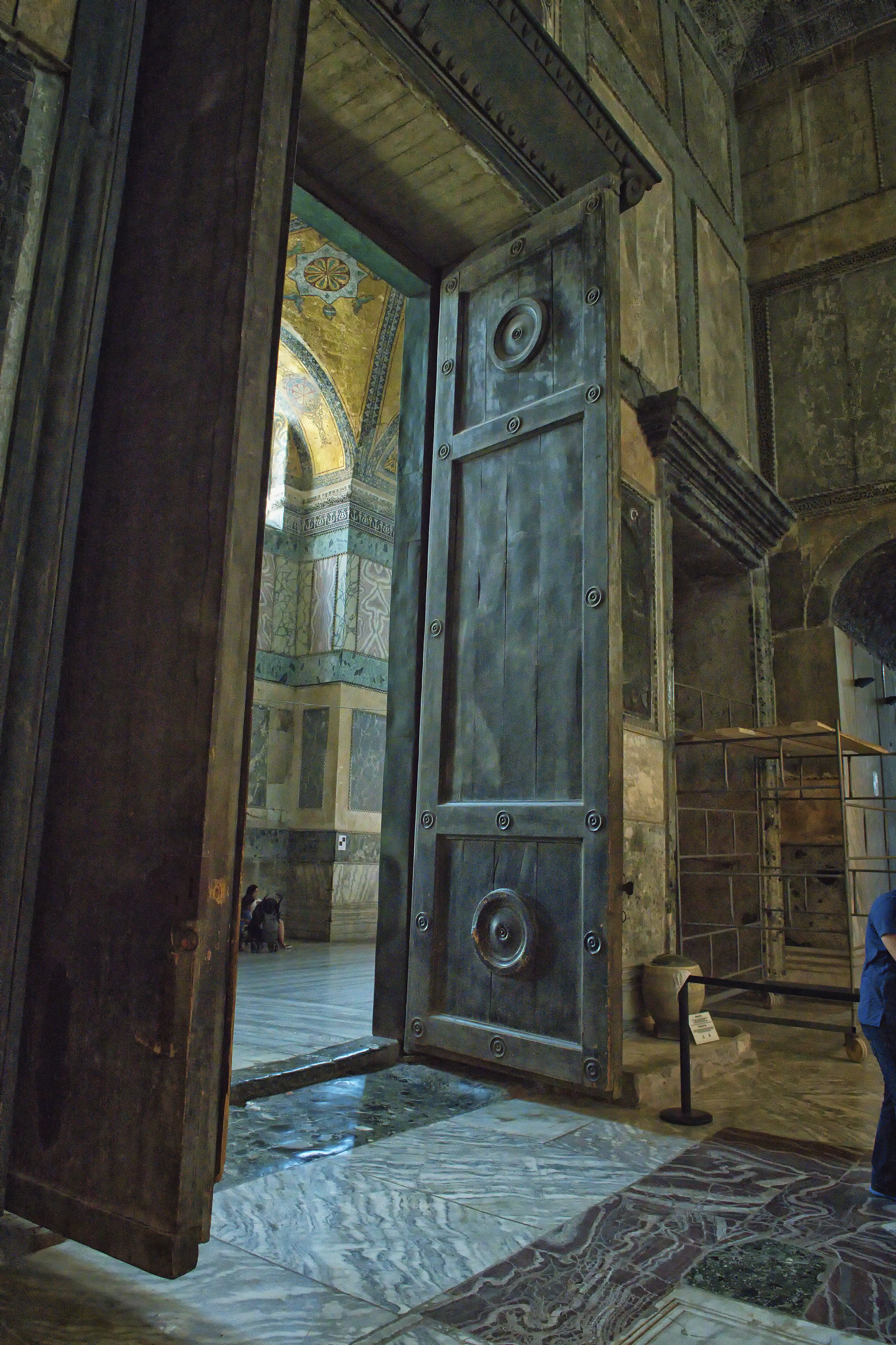 Door inside Hagia Sophia