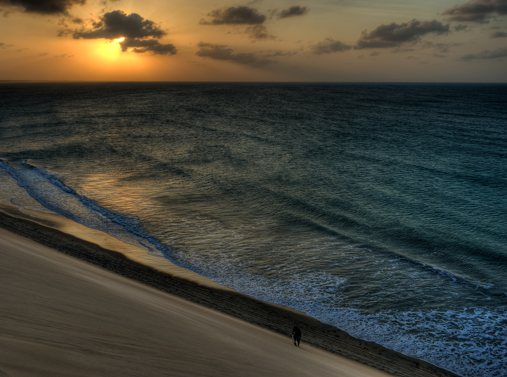 Ocean Sunset in Brazil
