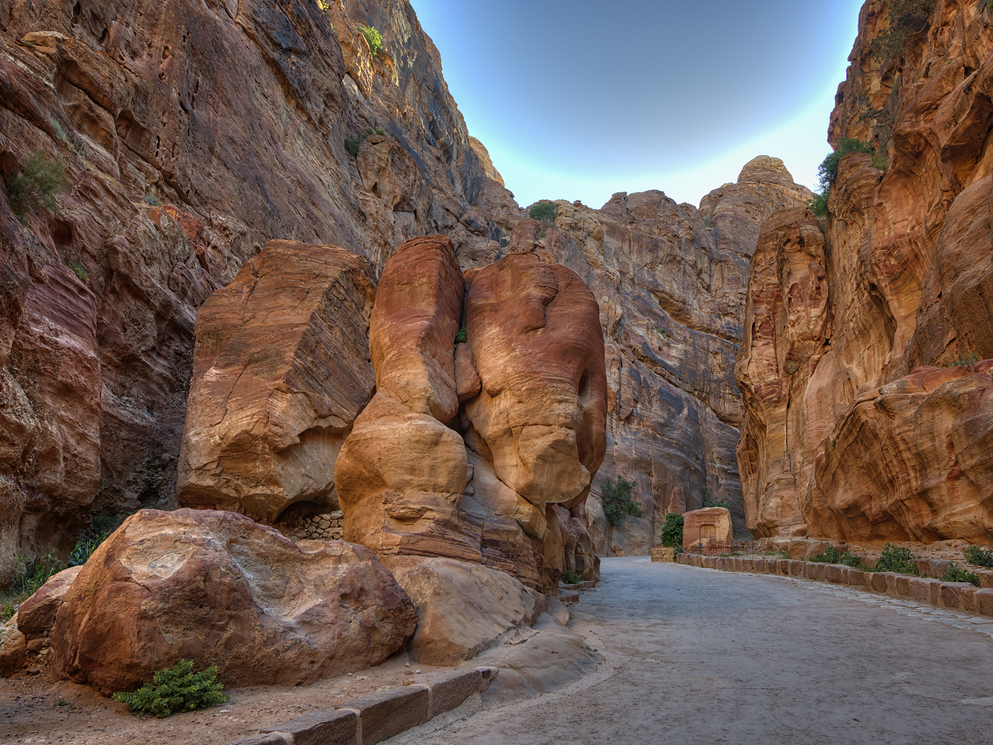 Morning Light in Petra