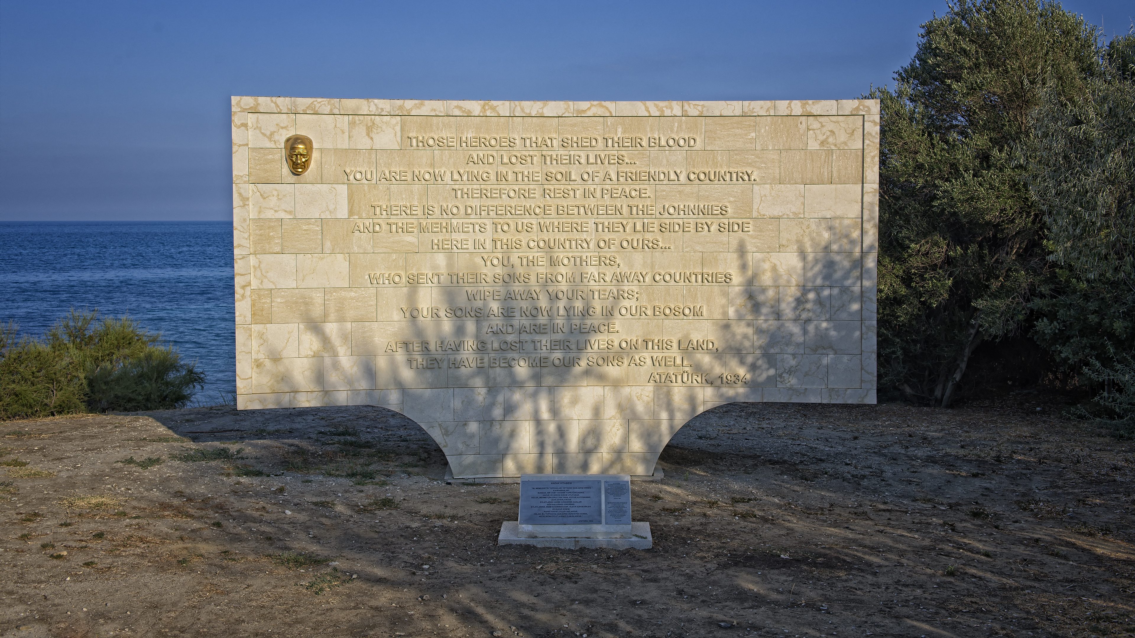 Memorial at Gallipoli