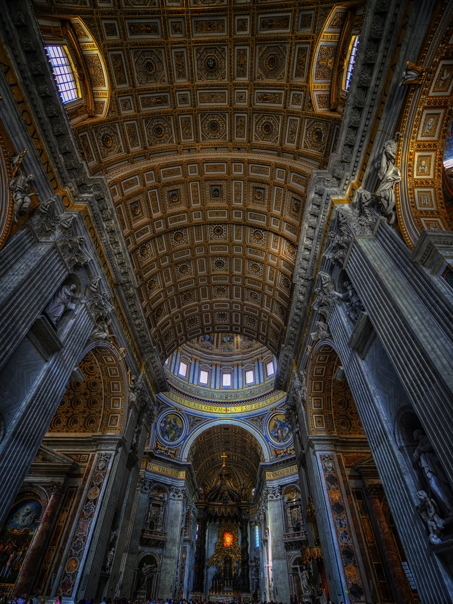 Ceiling of Saint Peter's Basilica