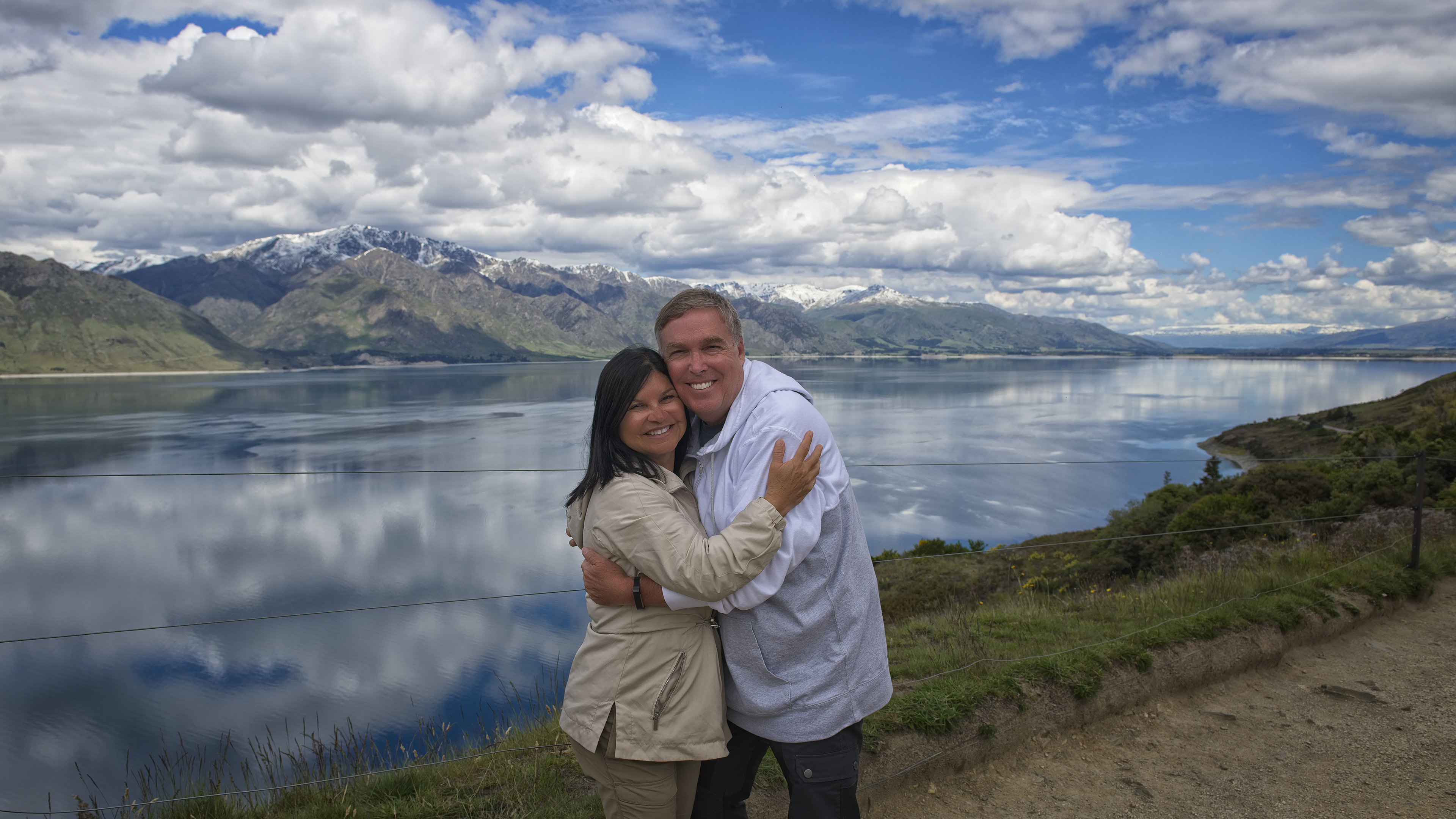 On the way to Lake Wanaka