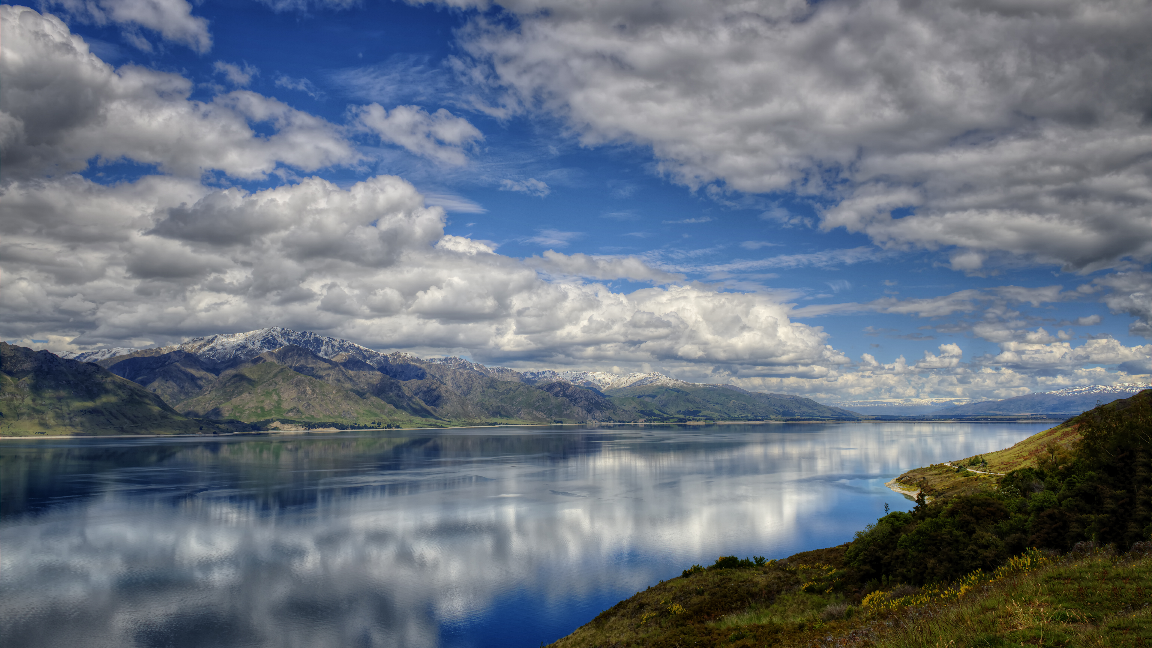 On the way to Lake Wanaka