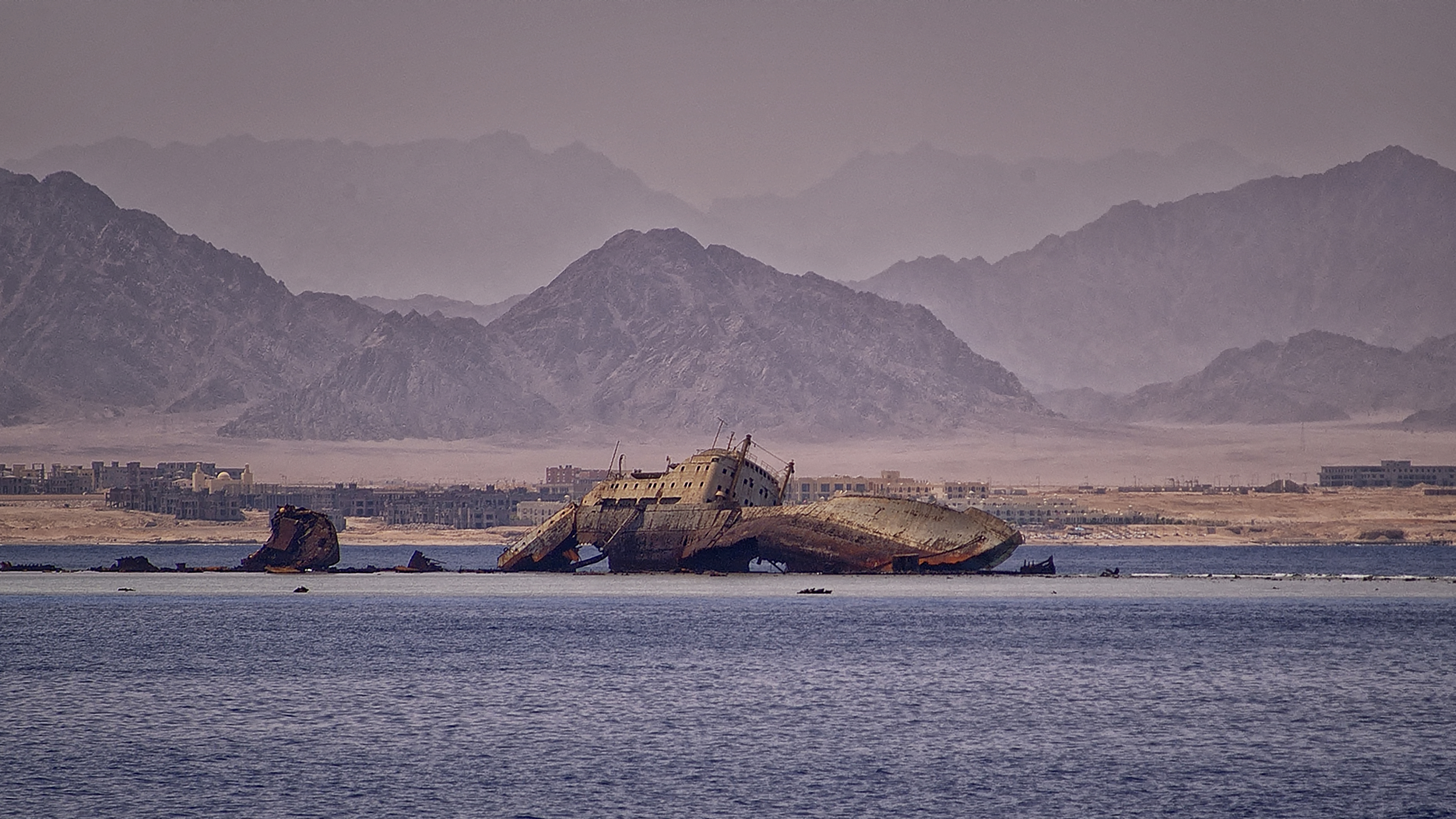 Wreck in the Red Sea