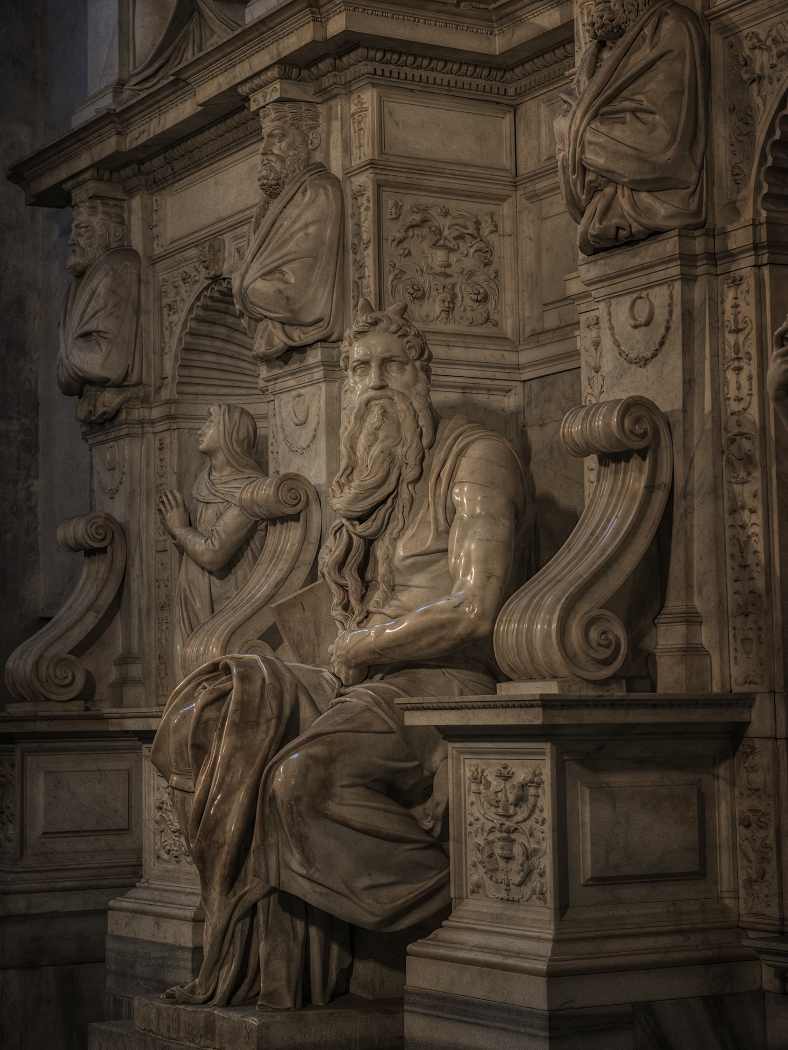 The Moses by Michelangelo