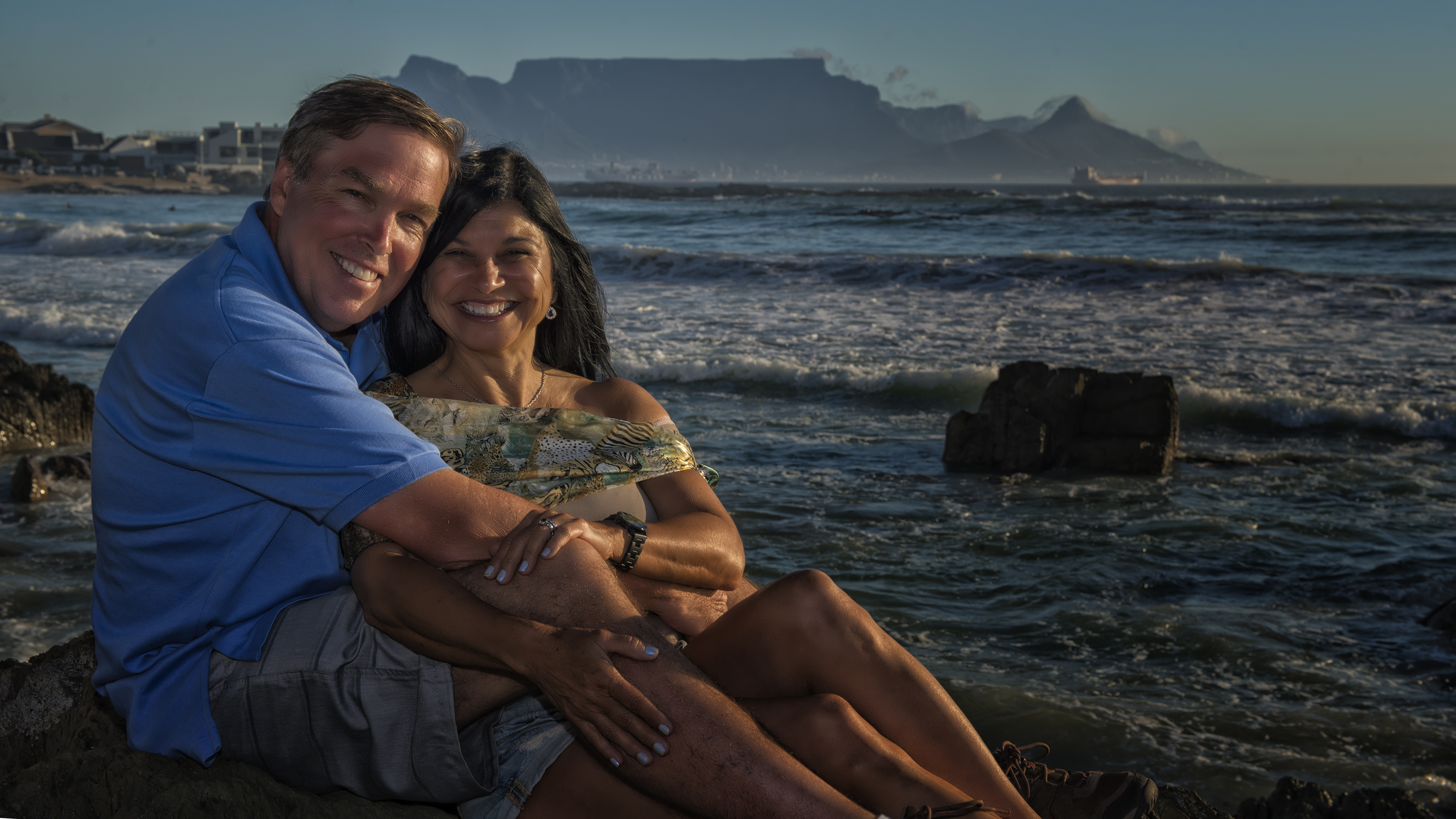Posing with Table Mountain