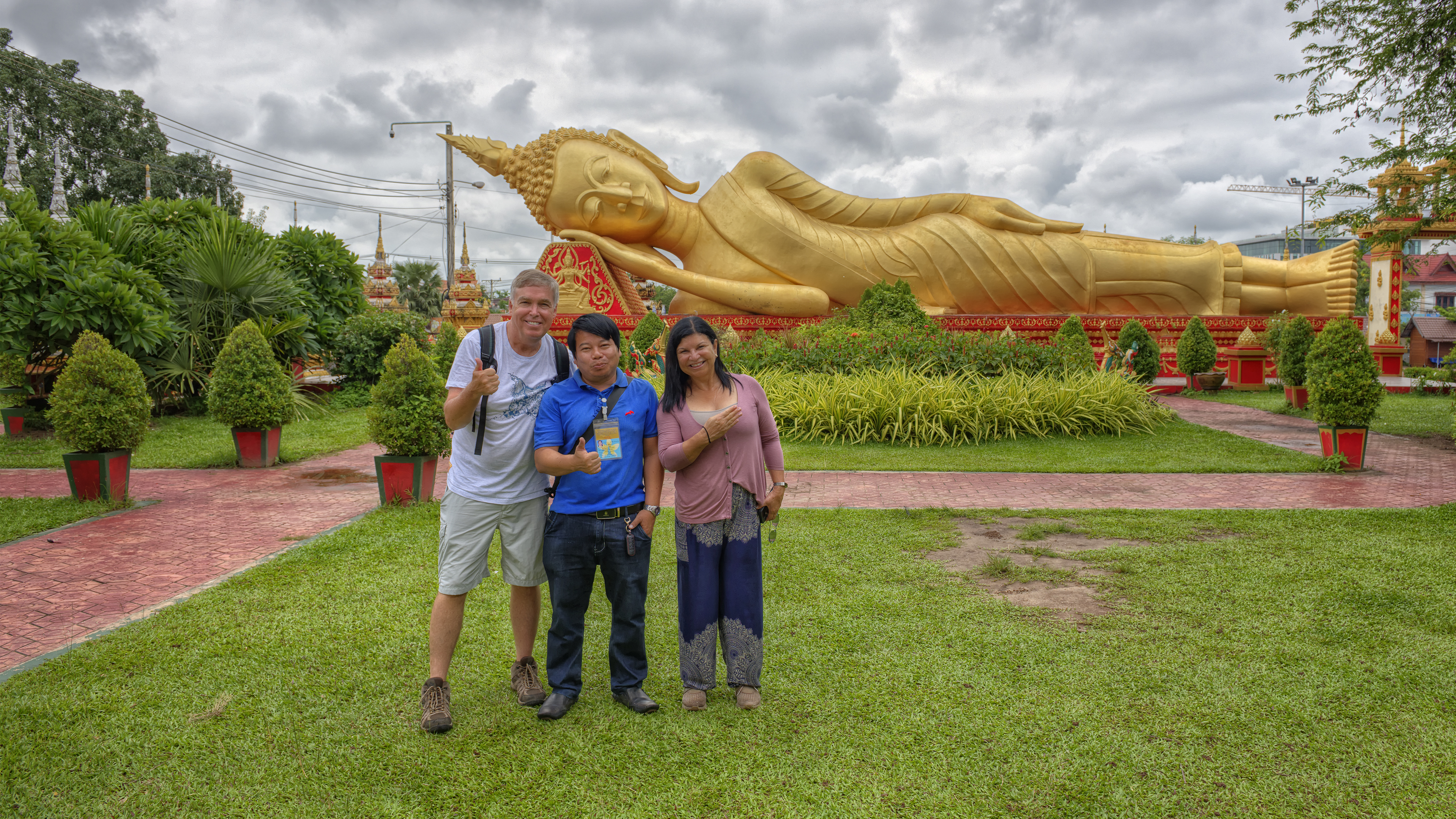 Sounthon, our guide in Vientiane