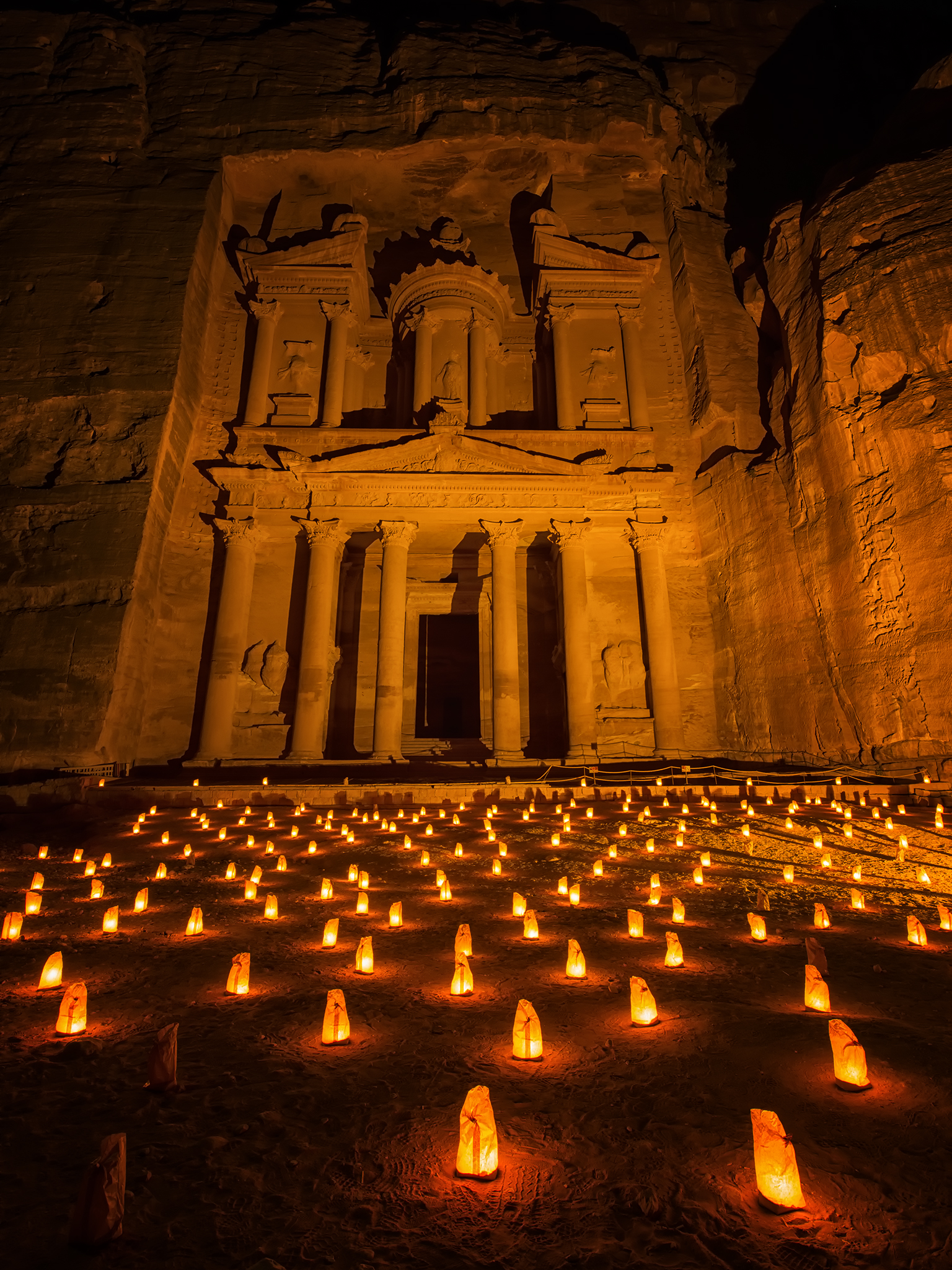 The Treasury by Candlelight