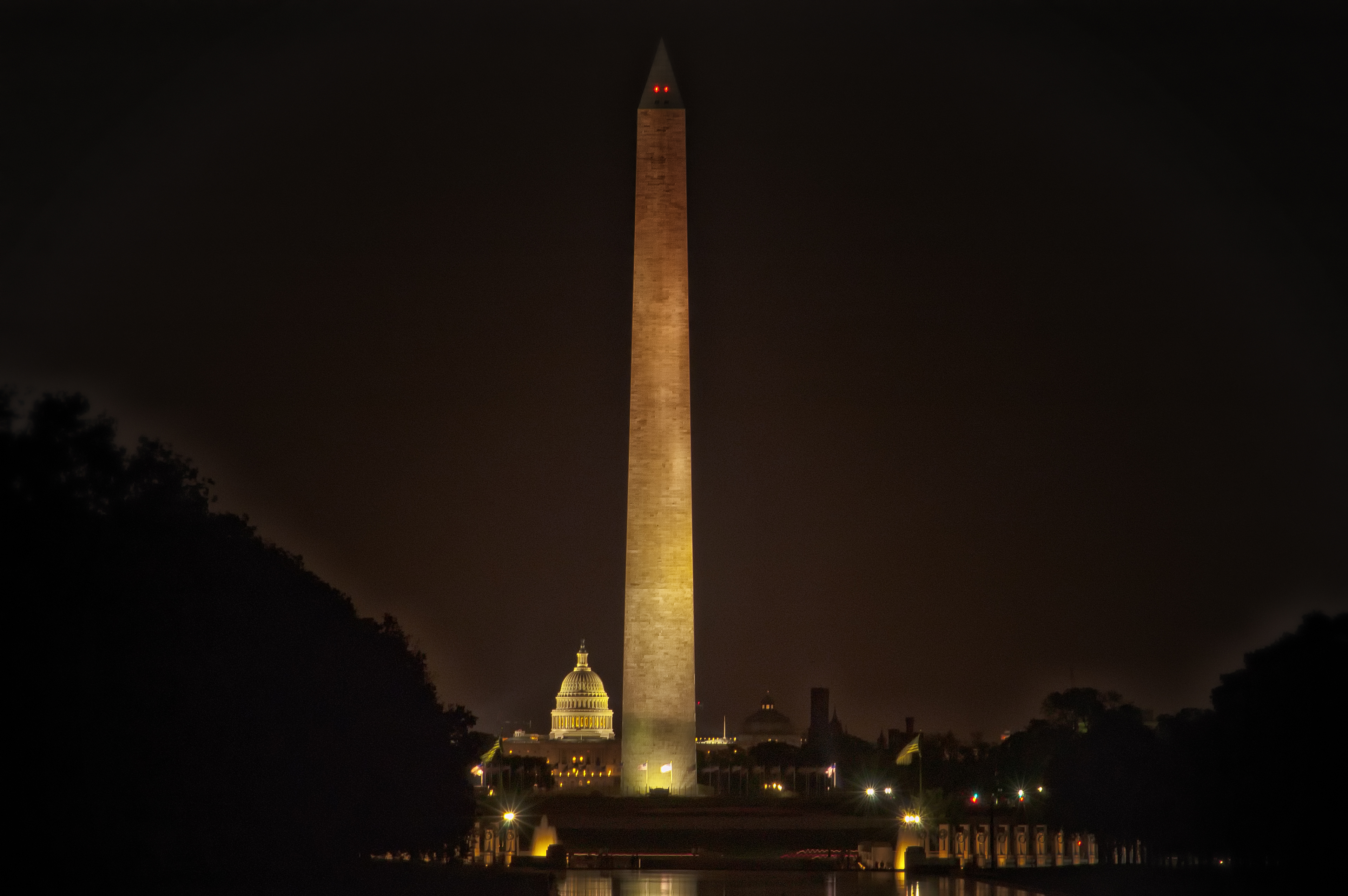 Washington Monument and Capital