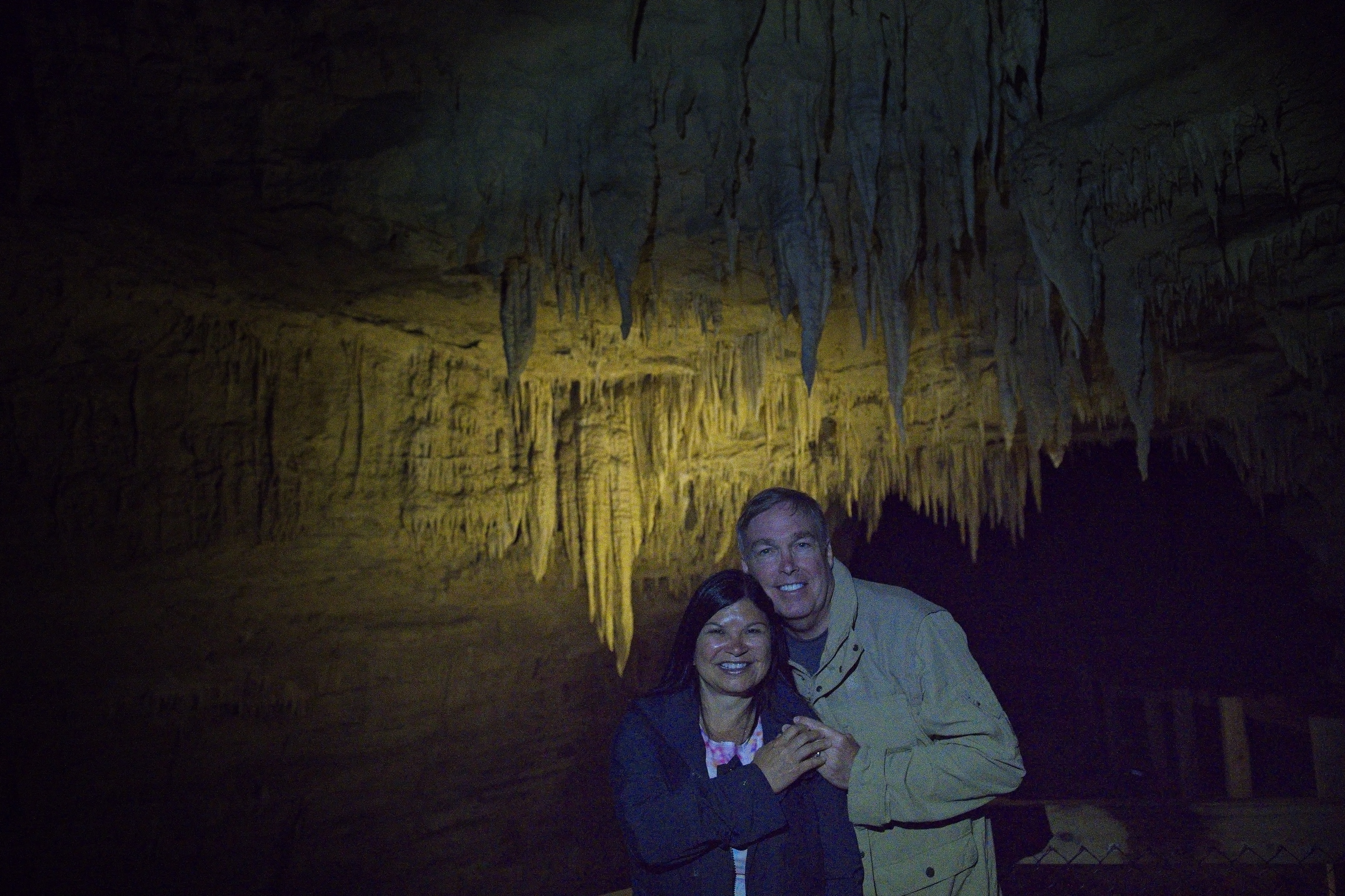 Inside Footwhistle Glowworm Cave