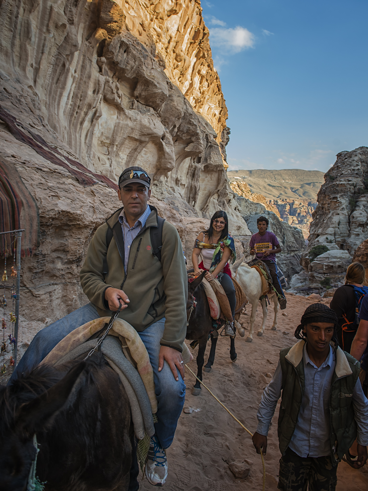 Asharaf is our guide in Petra