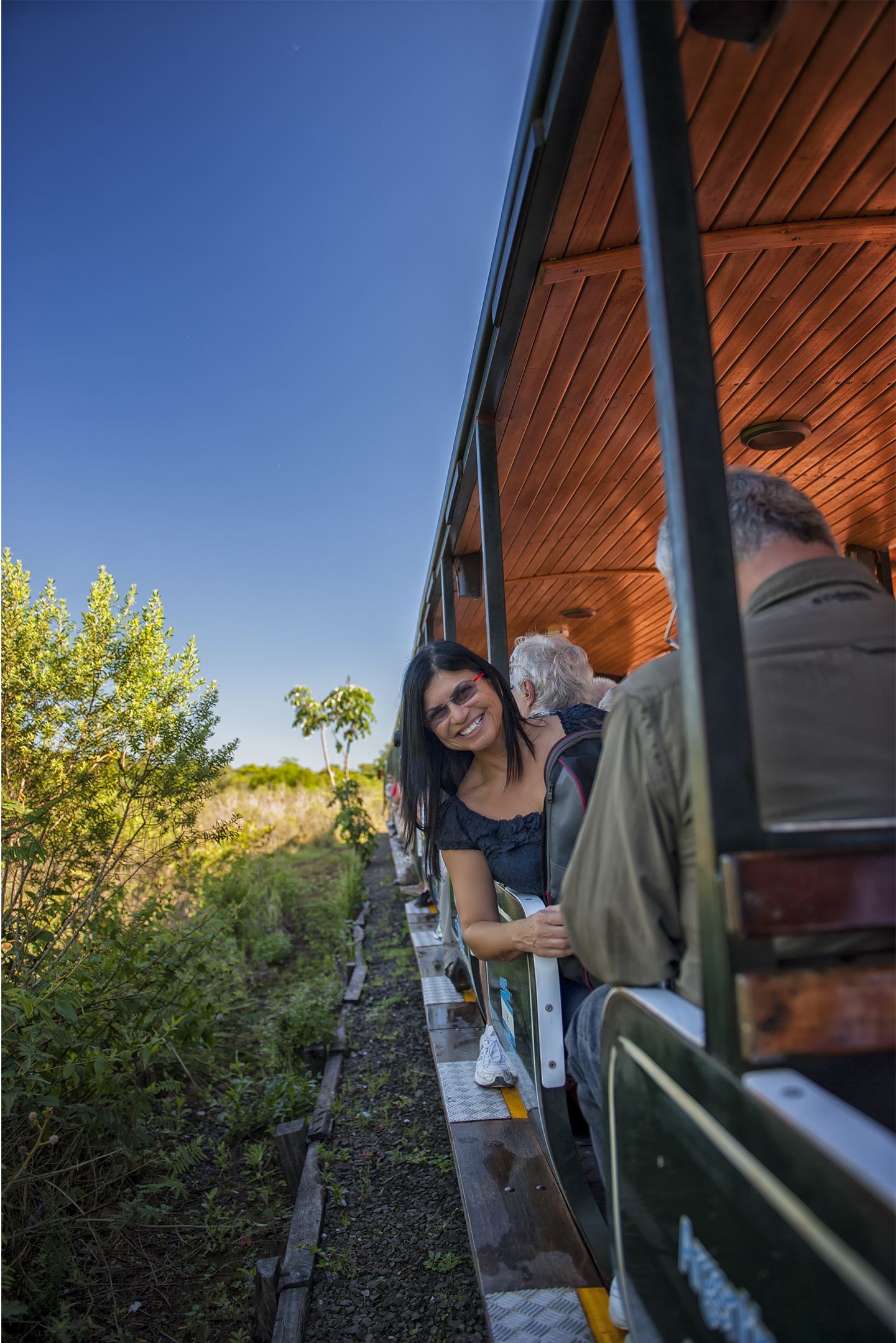 Train ride to the Waterfalls