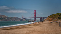 Golden Gate Bridge in San Francisco, California