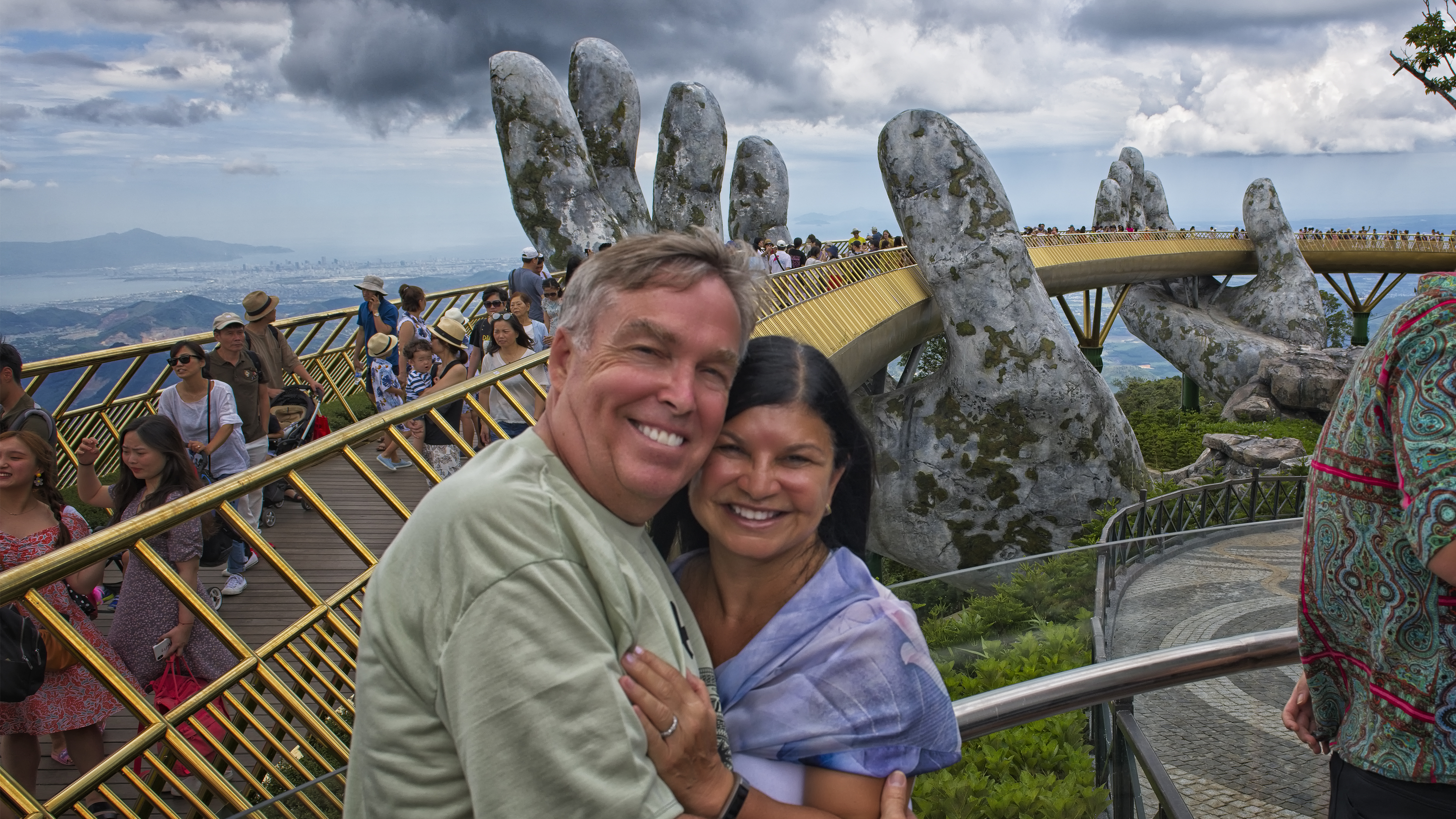 The Golden Bridge in Da Nang