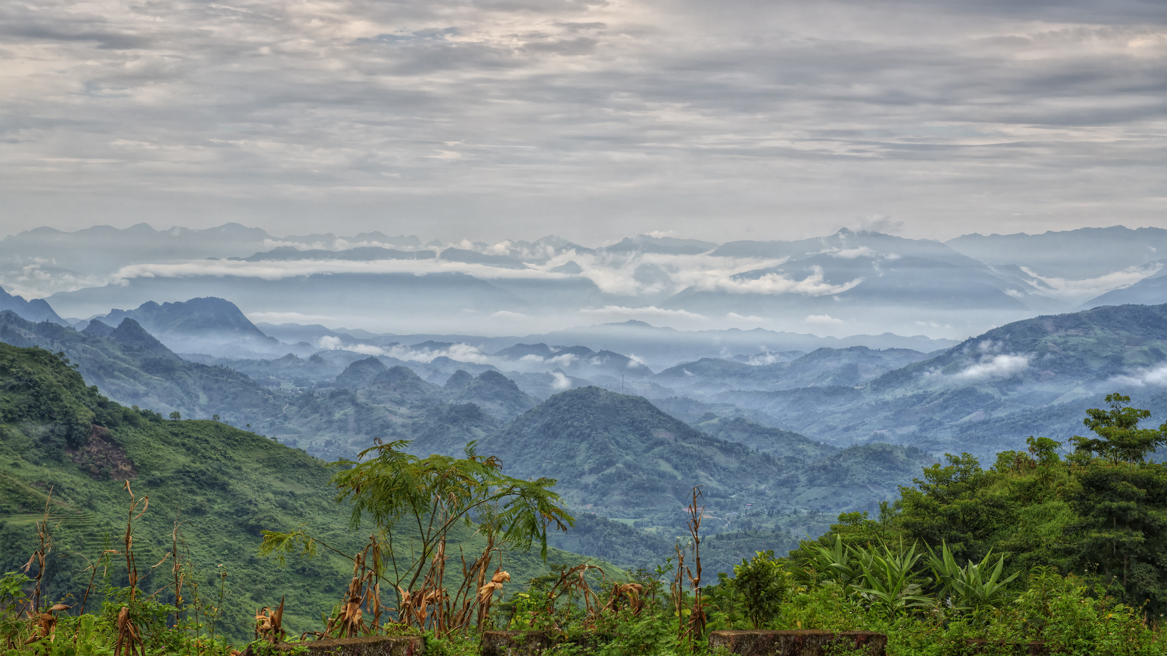 A Beautiful View around Lao Cai