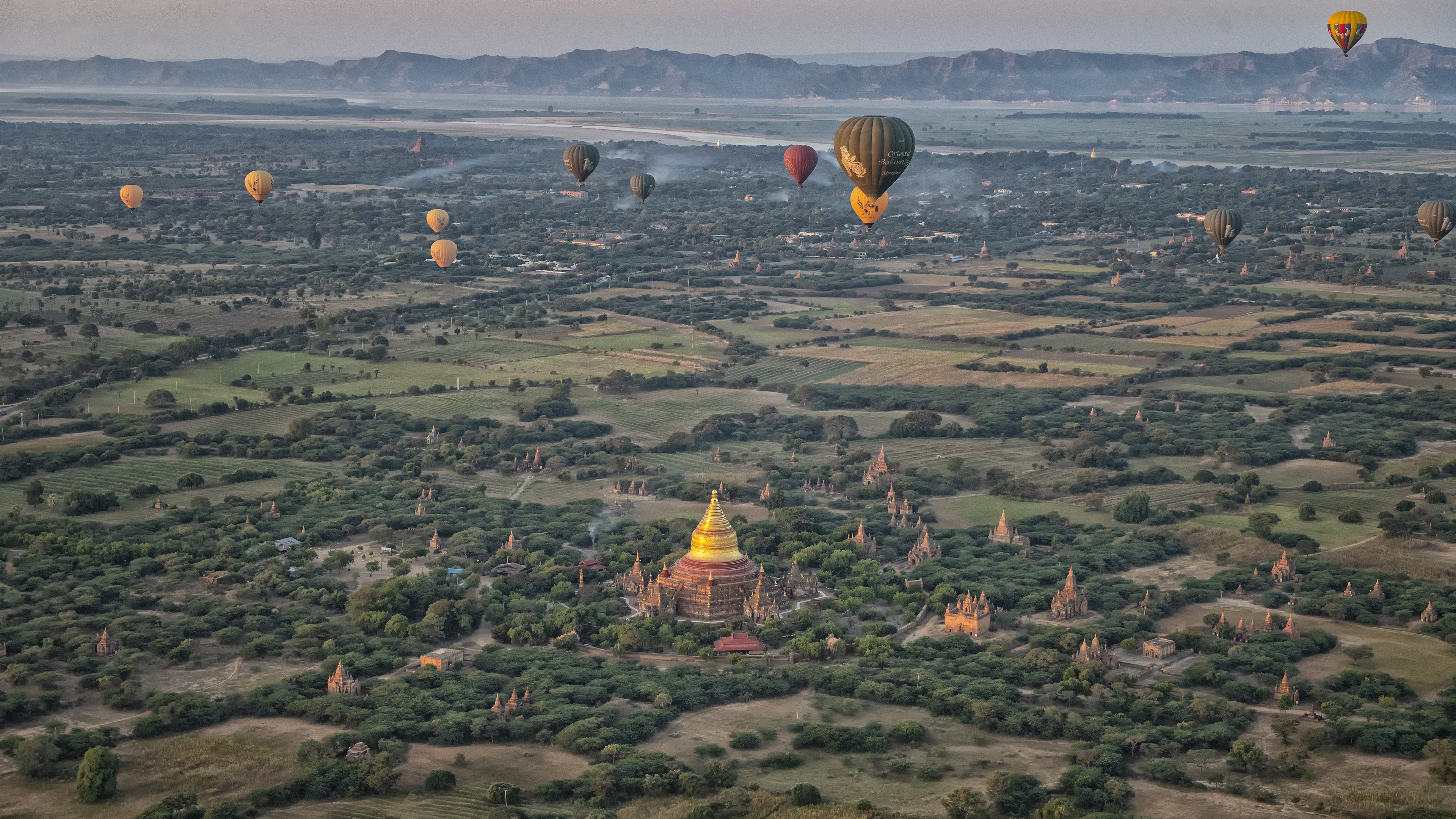 Balloons Over Bagan