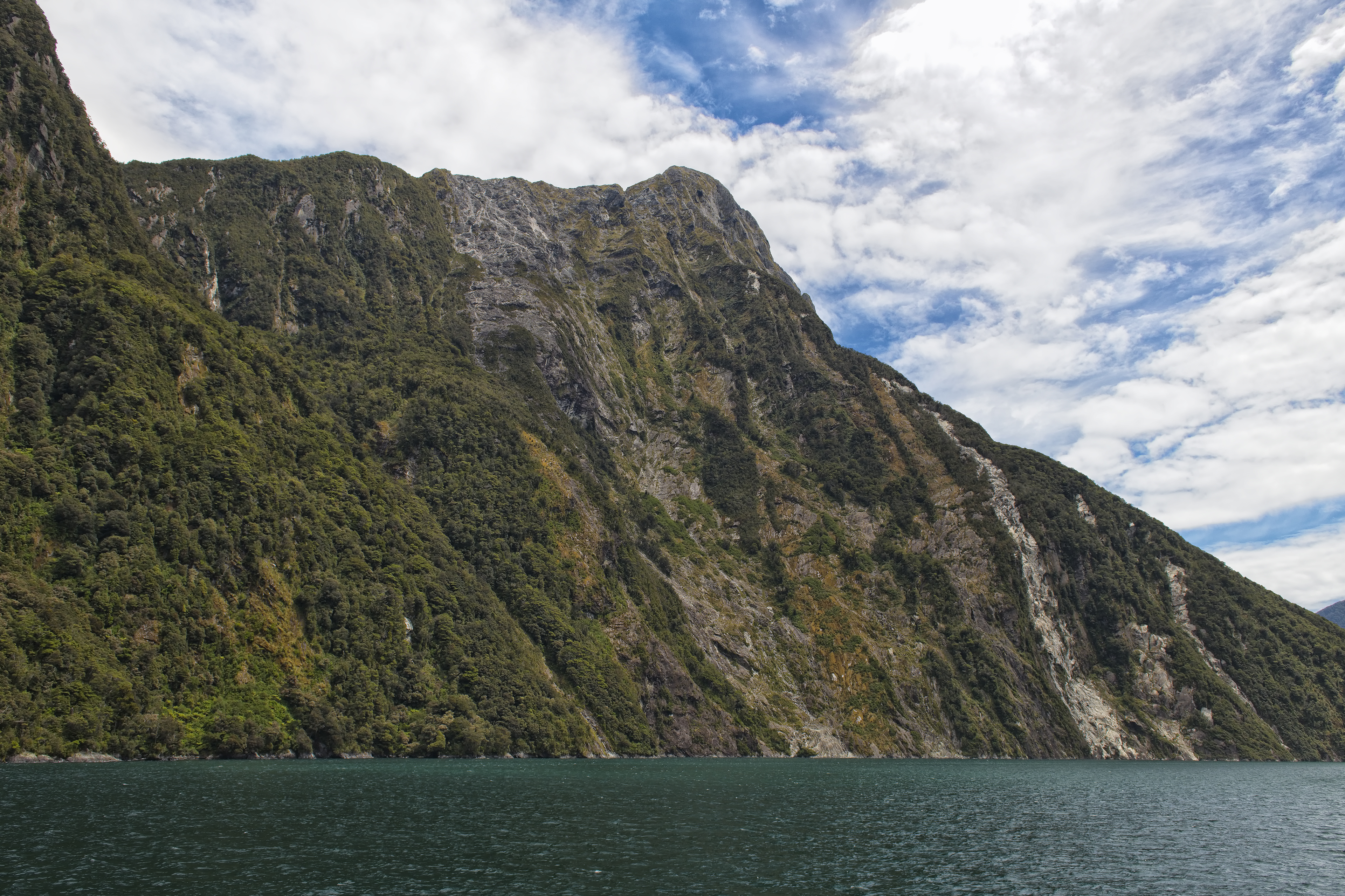 Almost through Milford Sound