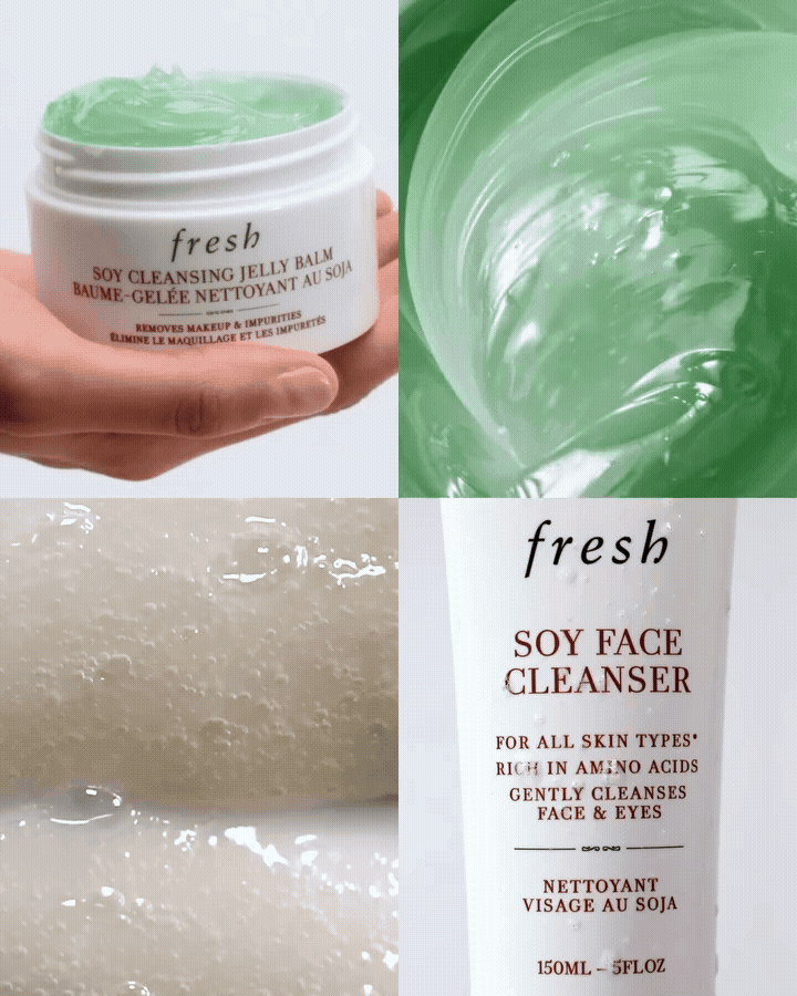 Adobe Express - Jelly → oil → milk → clean.① Start dry. Scoop with dry hand & apply to dry