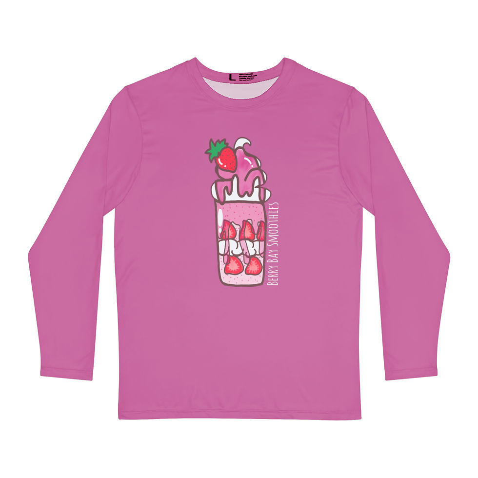 Thumbnail: Long Sleeve Kawaii-Berry Shortcake Shirt