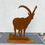 Miniaturbild: Steinbock mit Edelweiss 76cm