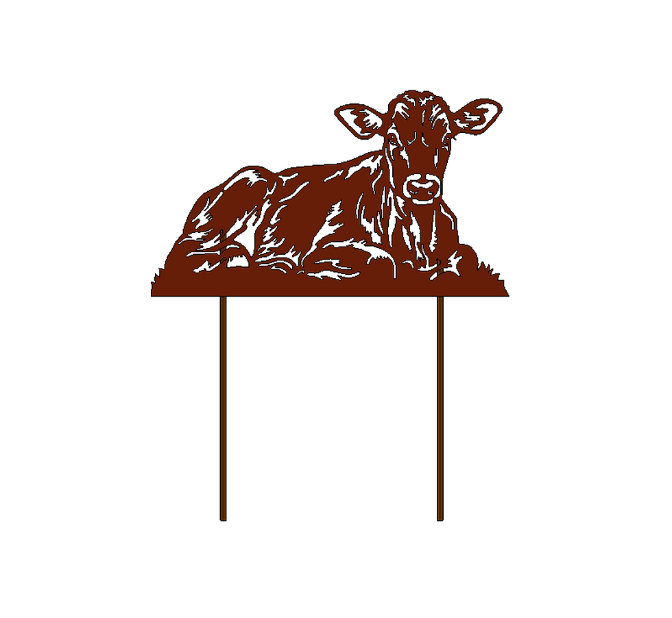 Miniaturbild: Kuh liegend
