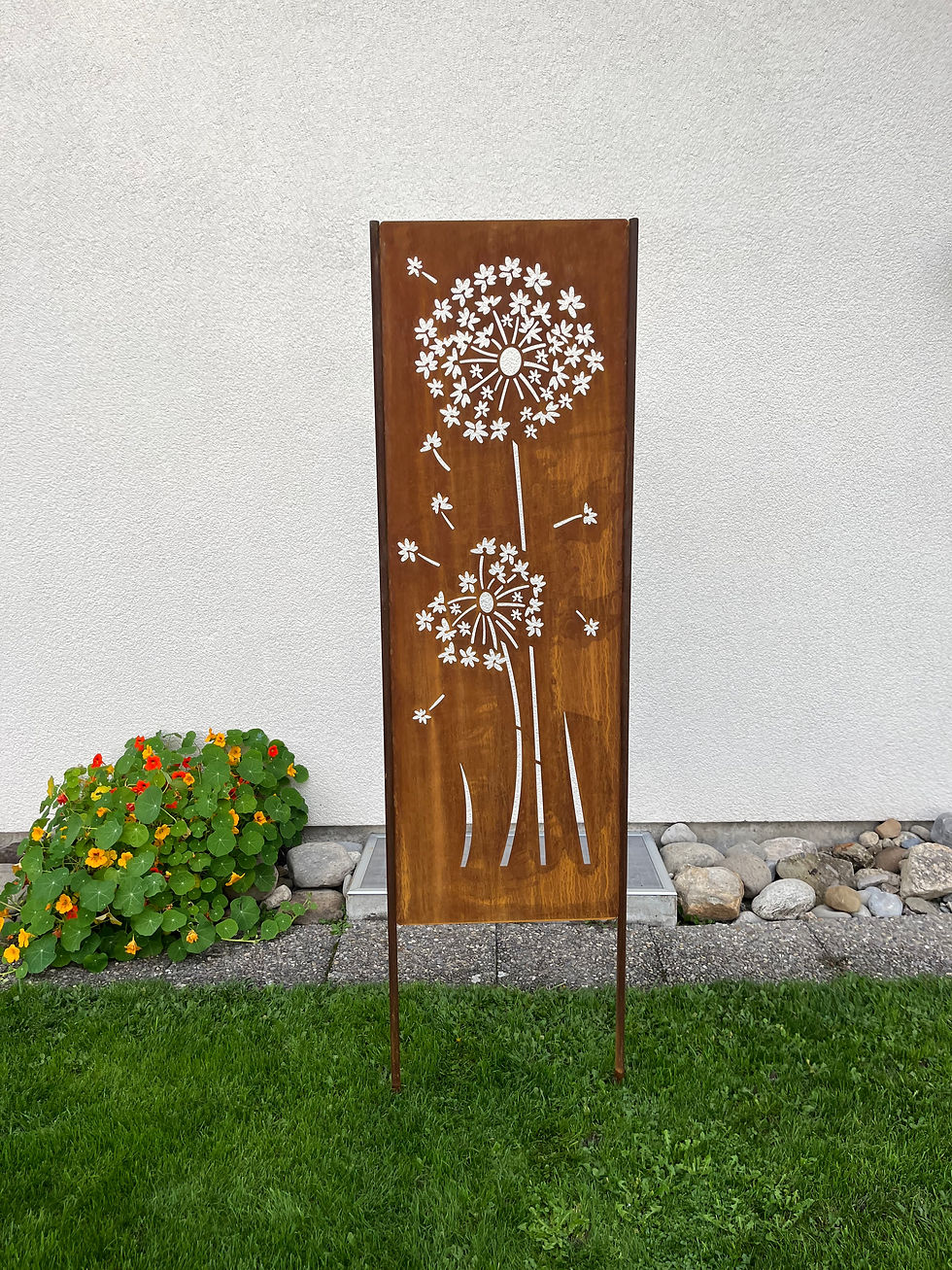 Sichtschutz Pusteblume 1