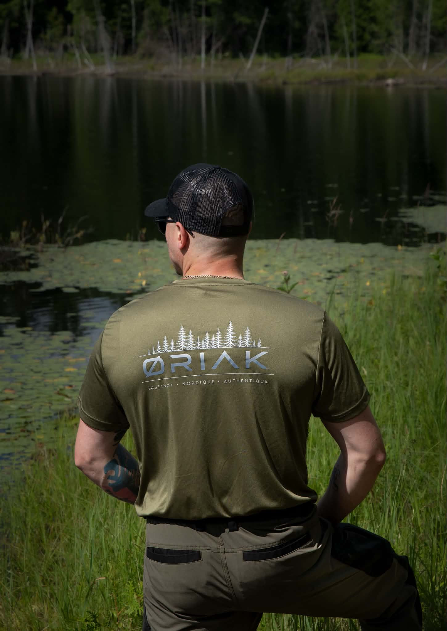 T-shirt ORIAK Olive