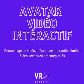 Avatar video interactif - conversationnel pour quel usage ? L’IA temps réel, un choix stratégique VRAI Learning