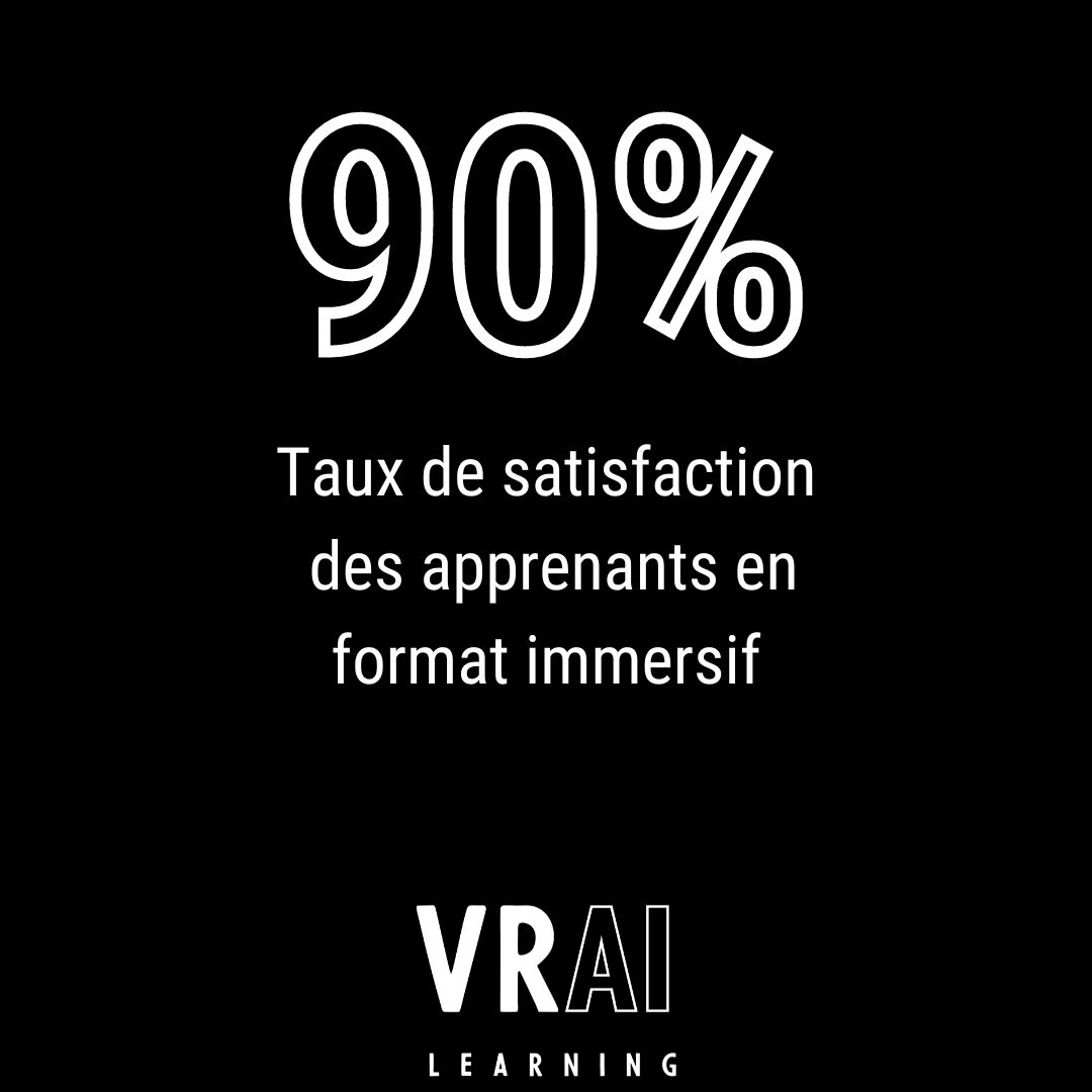 Formation immersive VRAI Learning - Immersive learning