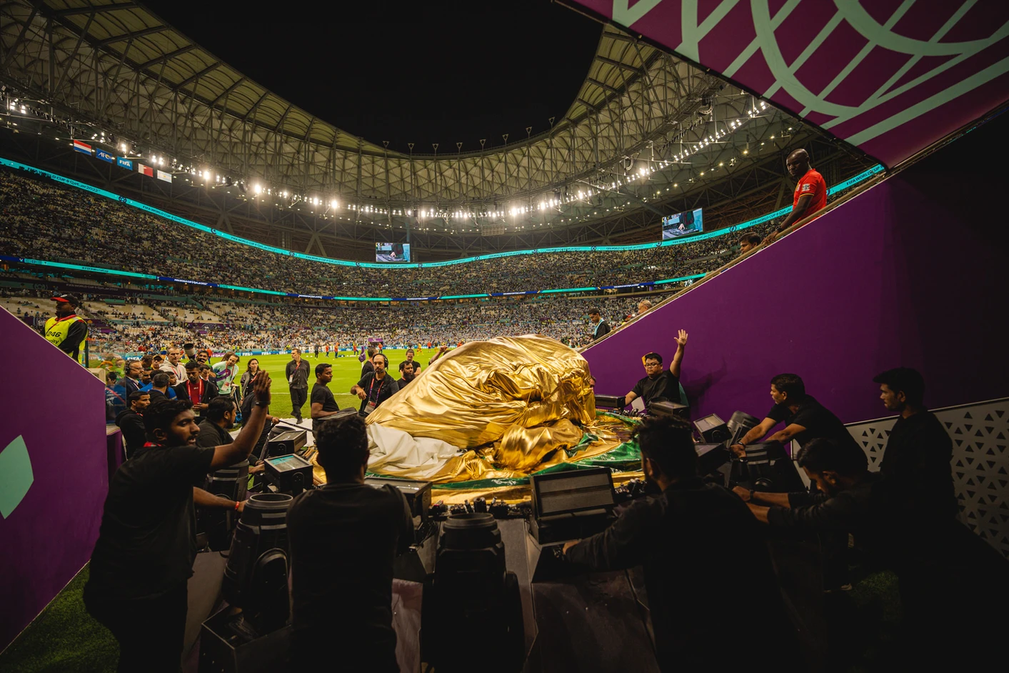 Trophées gonflables FIFA 2022 Air Toiles Concept