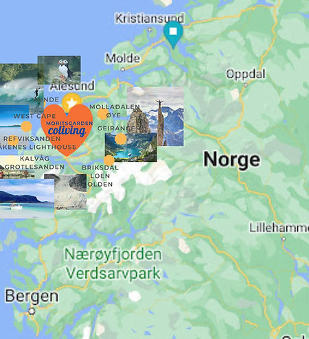 the north west cost of norway to explore